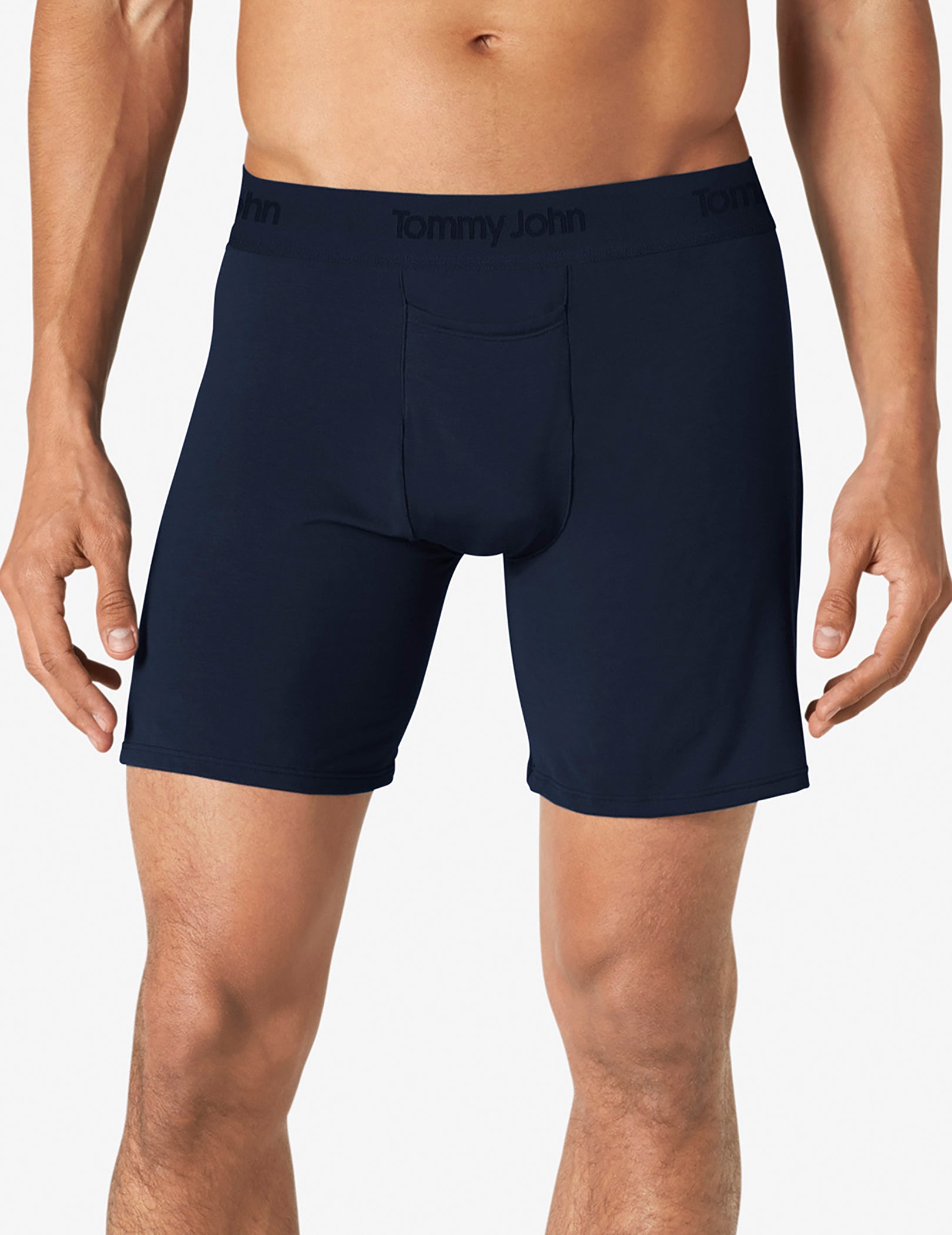 Second Skin Relaxed Fit Boxer 6" (3-Pack)::Dress Blues/Turbulence/Black