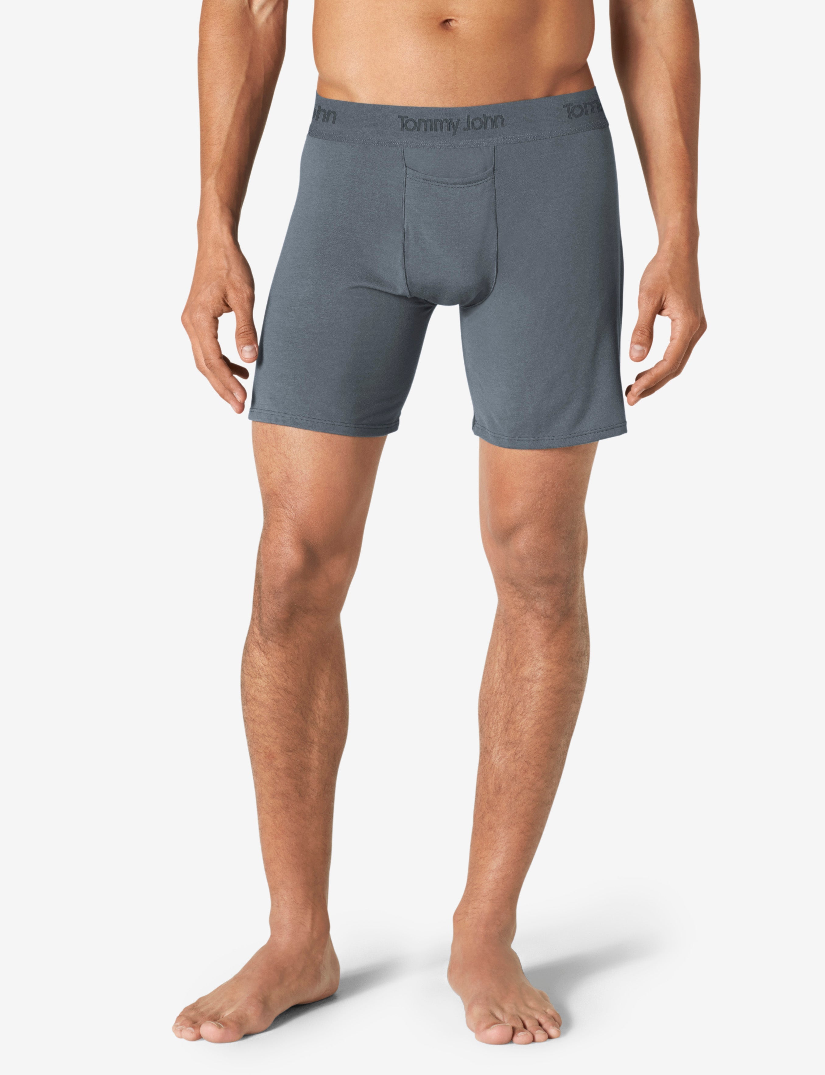 Second Skin Relaxed Fit Boxer 6"::Turbulence