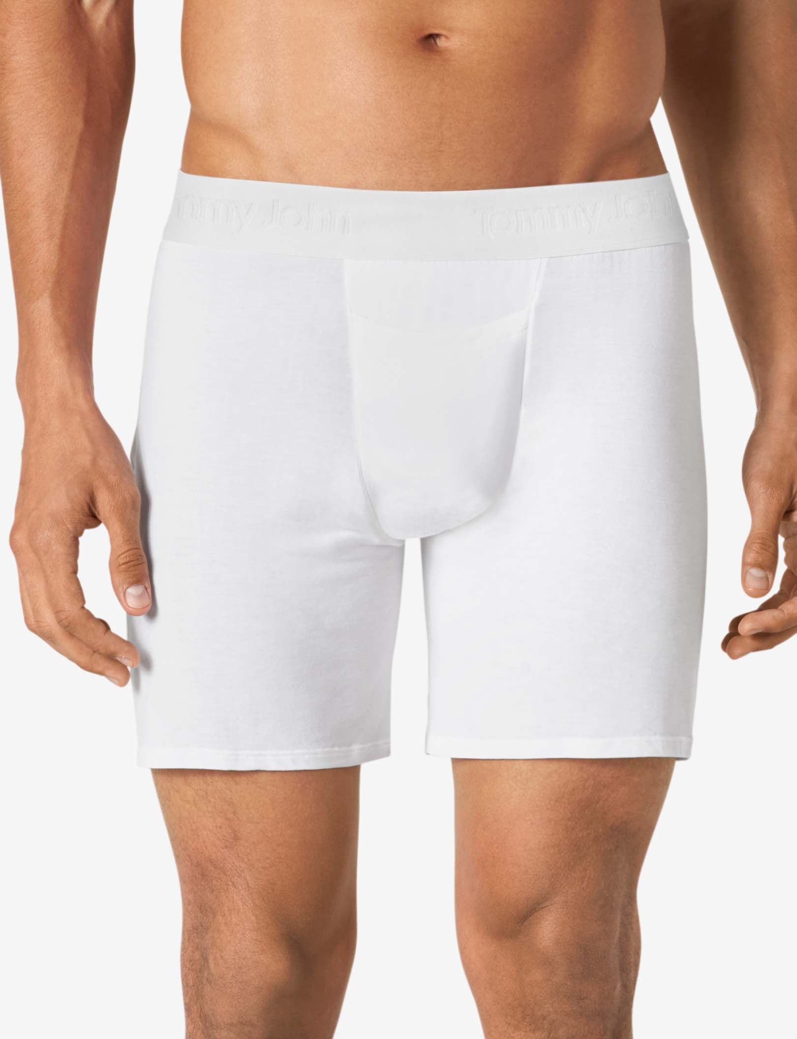 Second Skin Relaxed Fit Boxer 6"::White