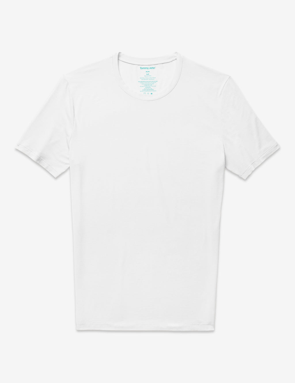 Second Skin Modern Fit Crew Neck Undershirt (3-Pack)::White