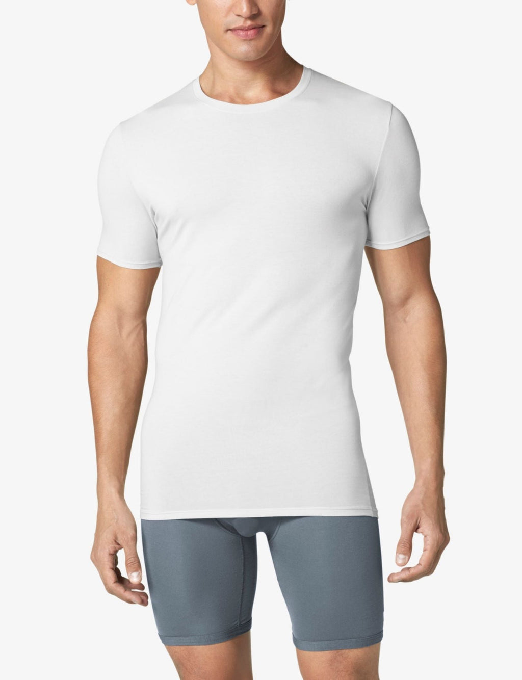 Cool Cotton Crew Neck Stay-Tucked Undershirt (3-Pack)