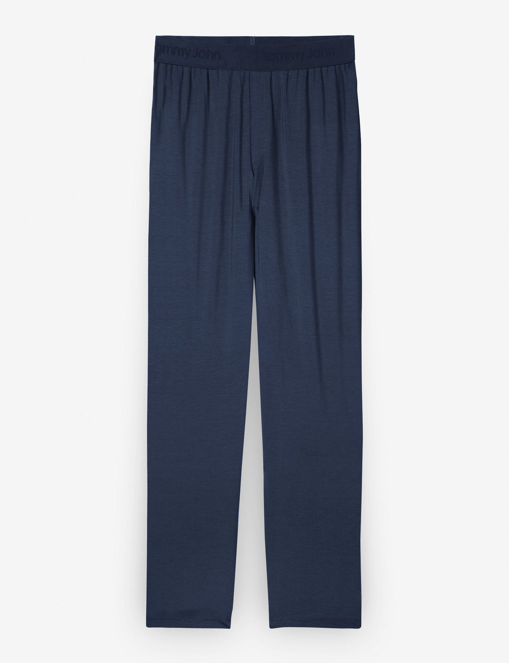 Second Skin Sleep Long Sleeve Tee & Pant Set::Dress Blues