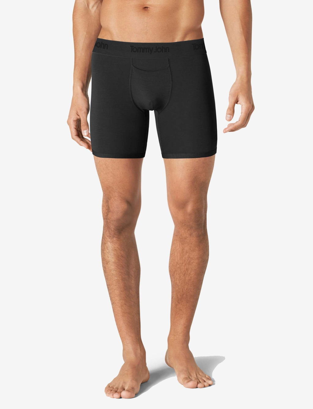 Everyday Mid-Length Boxer Brief 6" (3-Pack)::Black/Navy Blazer