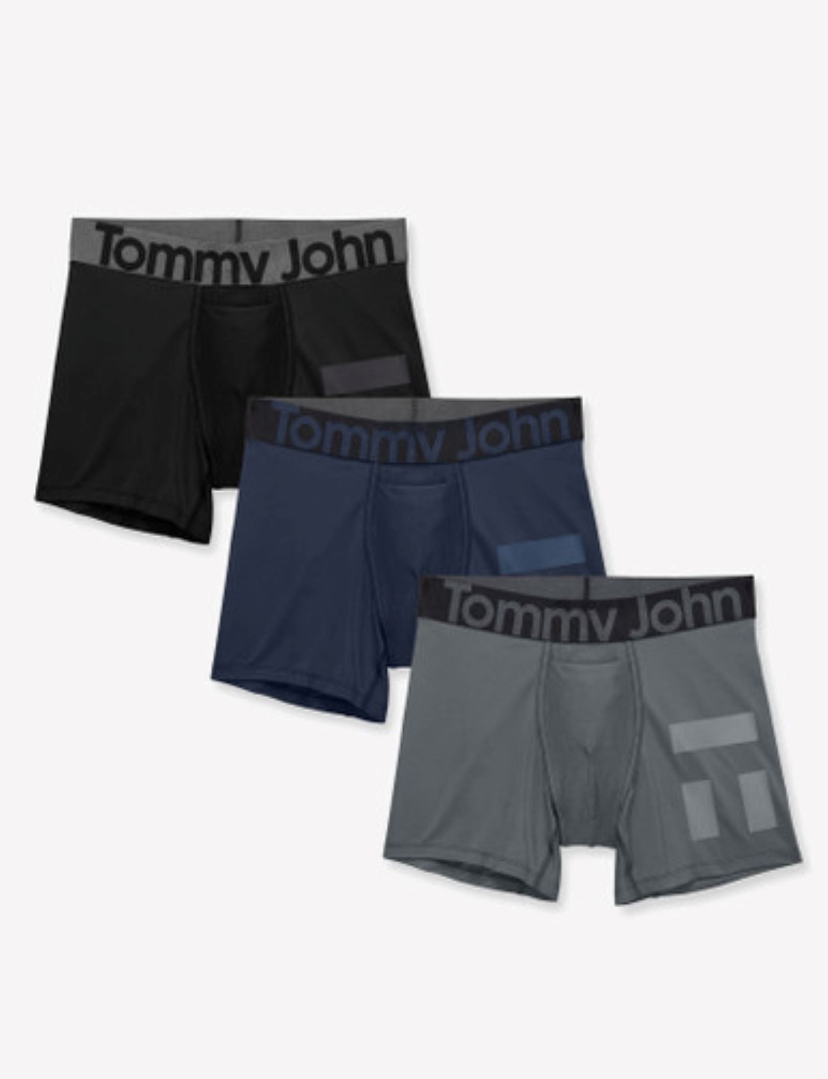 360 Sport Trunk 4" Trunk (3-Pack)::Dress Blues/Turbulence/Black