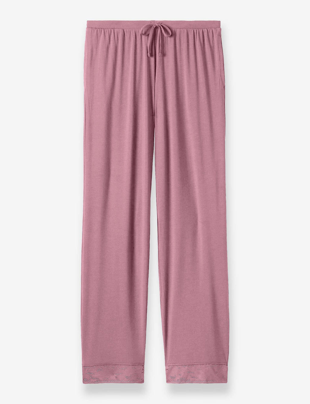 Women's Second Skin Pajama Pant, Lace Trim::Foxglove Lace