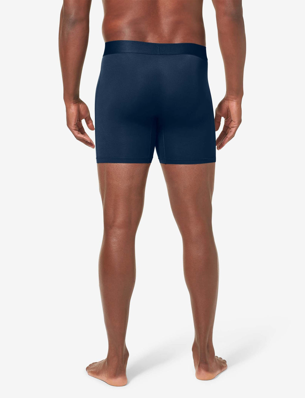 Air Mesh Mid-Length Boxer Brief 6"::Dress Blues