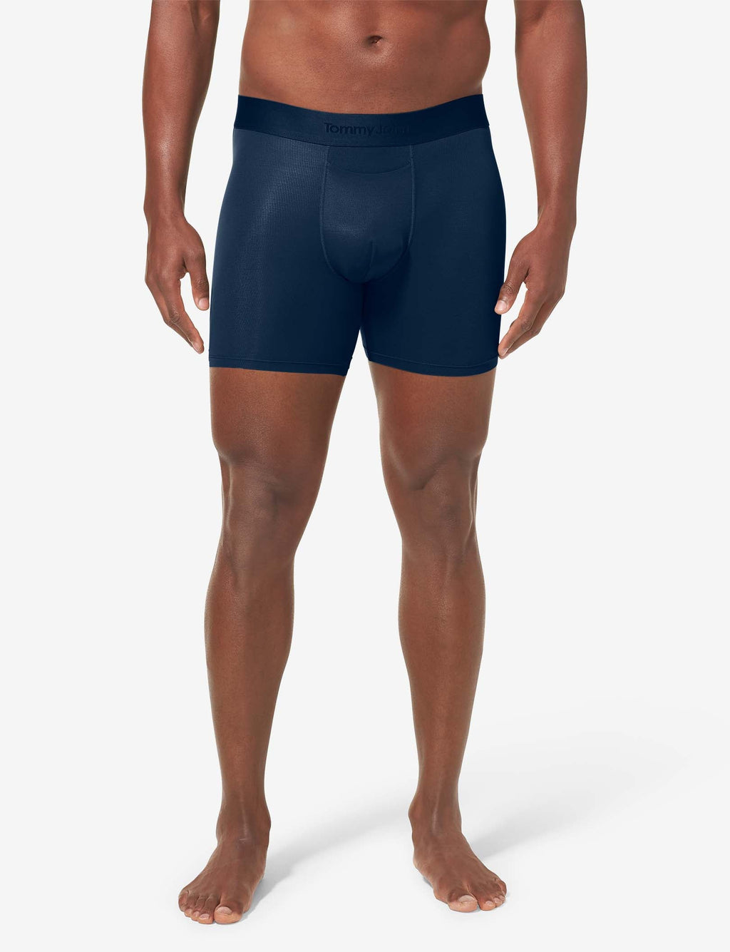 Air Mesh Mid-Length Boxer Brief 6"::Dress Blues