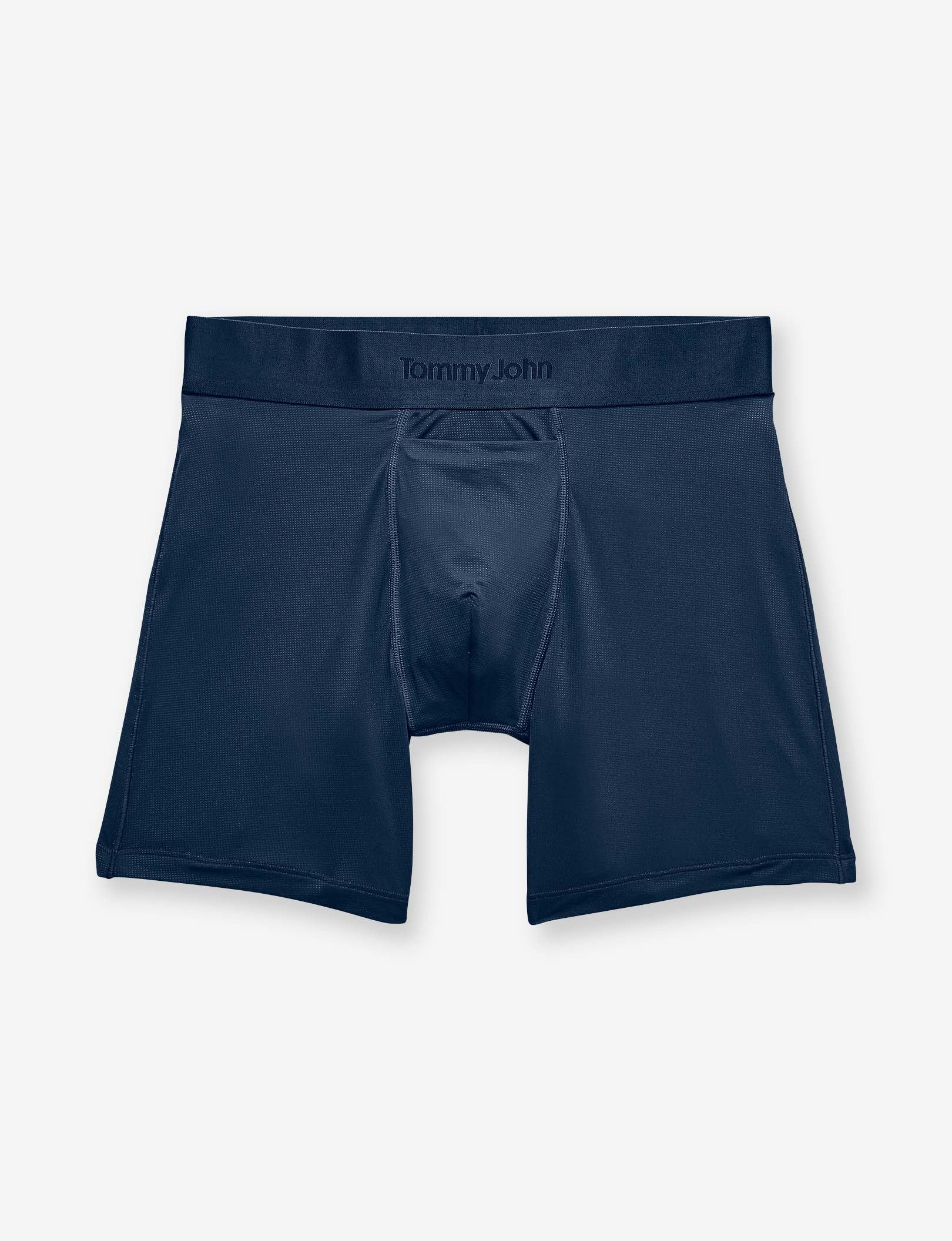 Air Mesh Mid-Length Boxer Brief 6"::Dress Blues