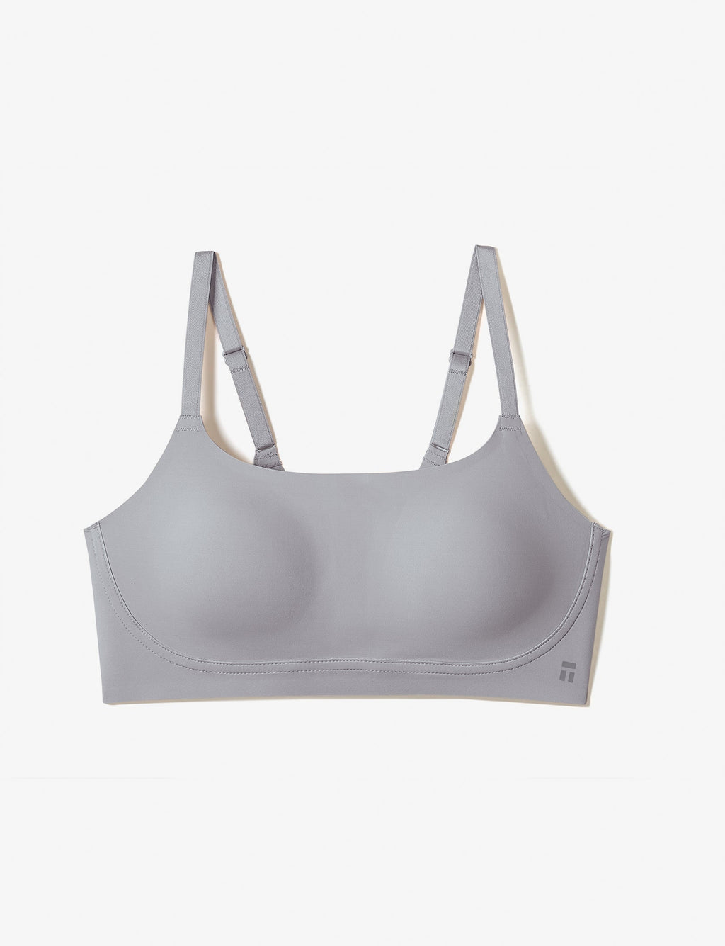 Women's Comfort Smoothing Scoop Bralette::Silver Sconce