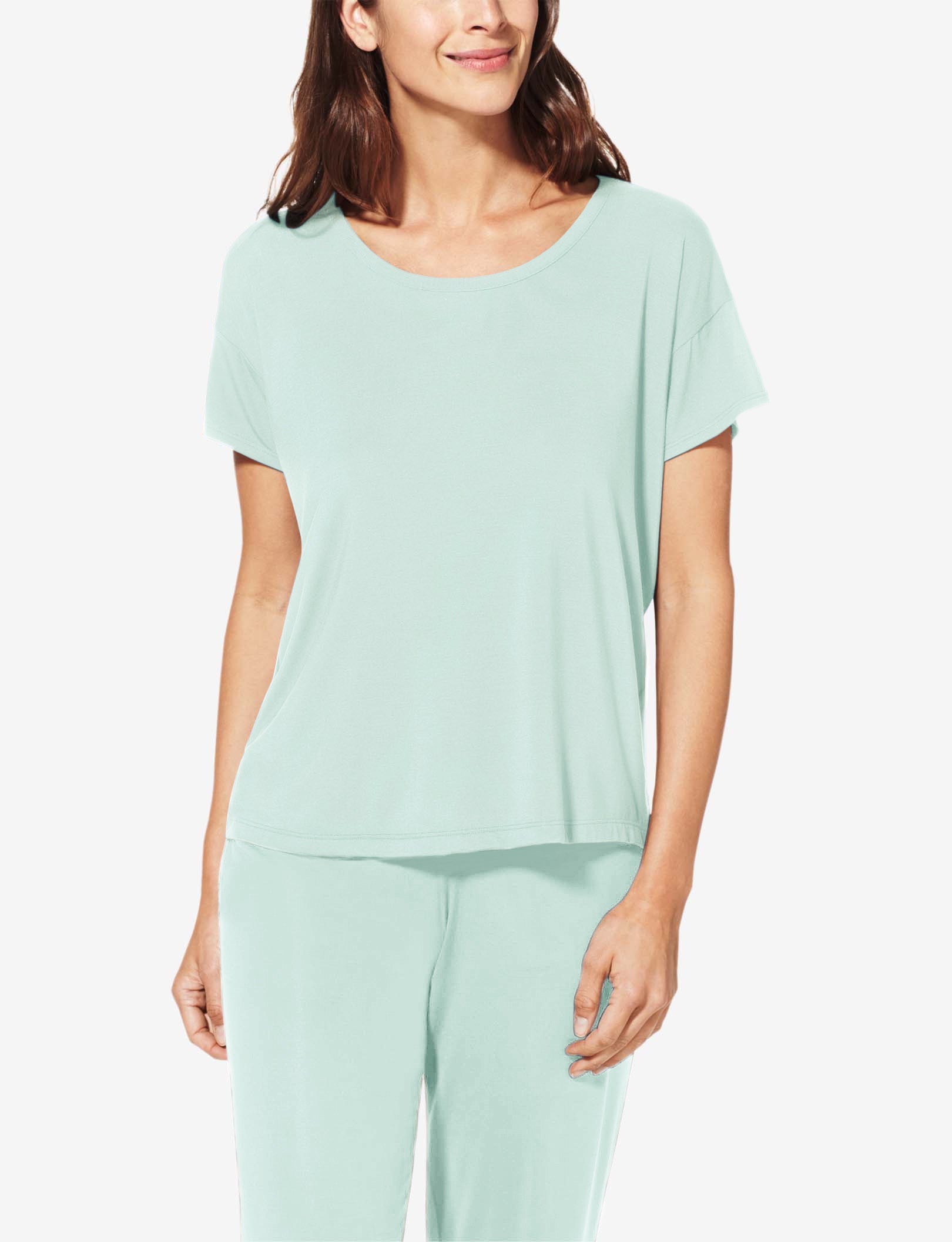 Women's Second Skin Sleep Tee::Hint of Mint