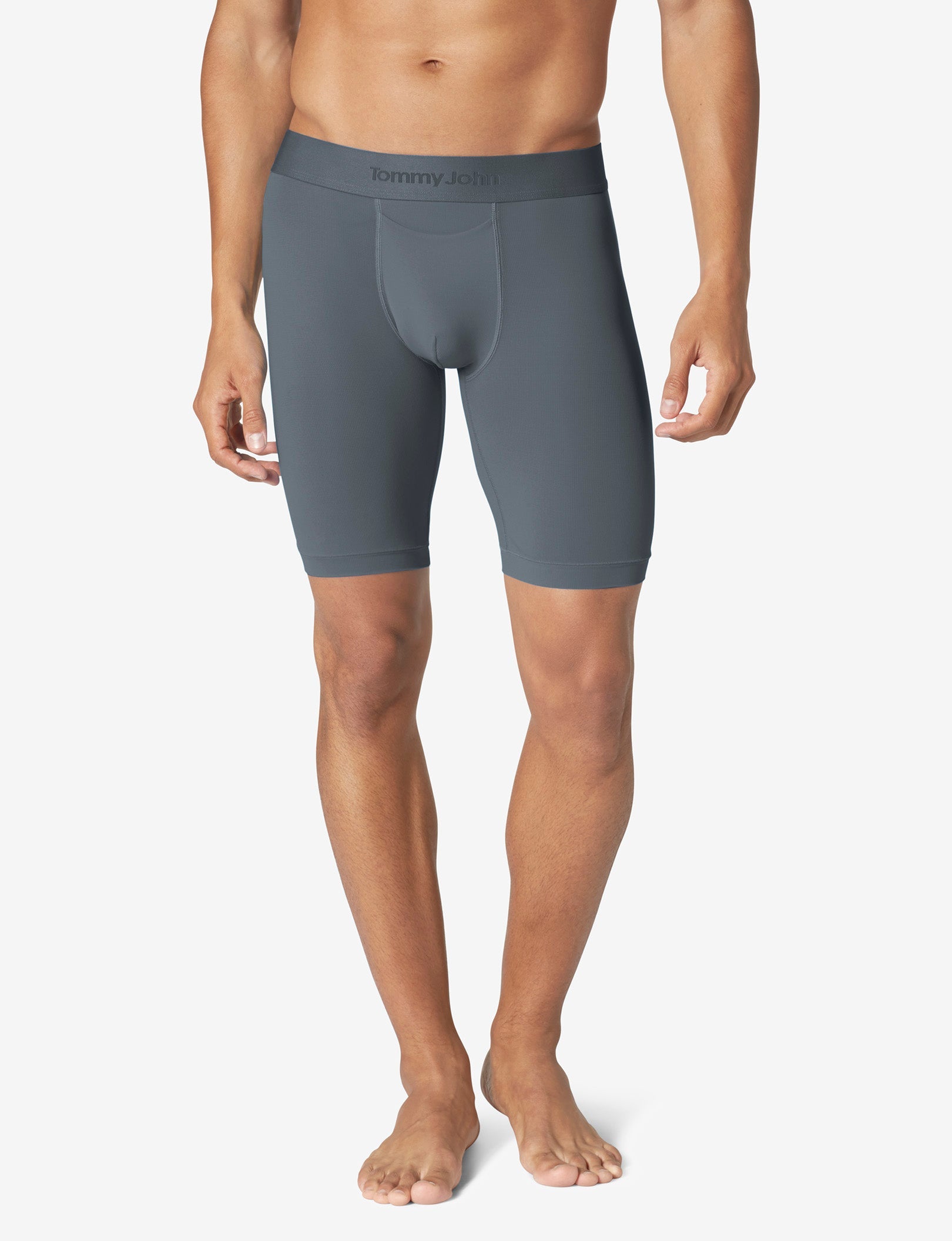 Air Mesh Boxer Brief 8"::Turbulence