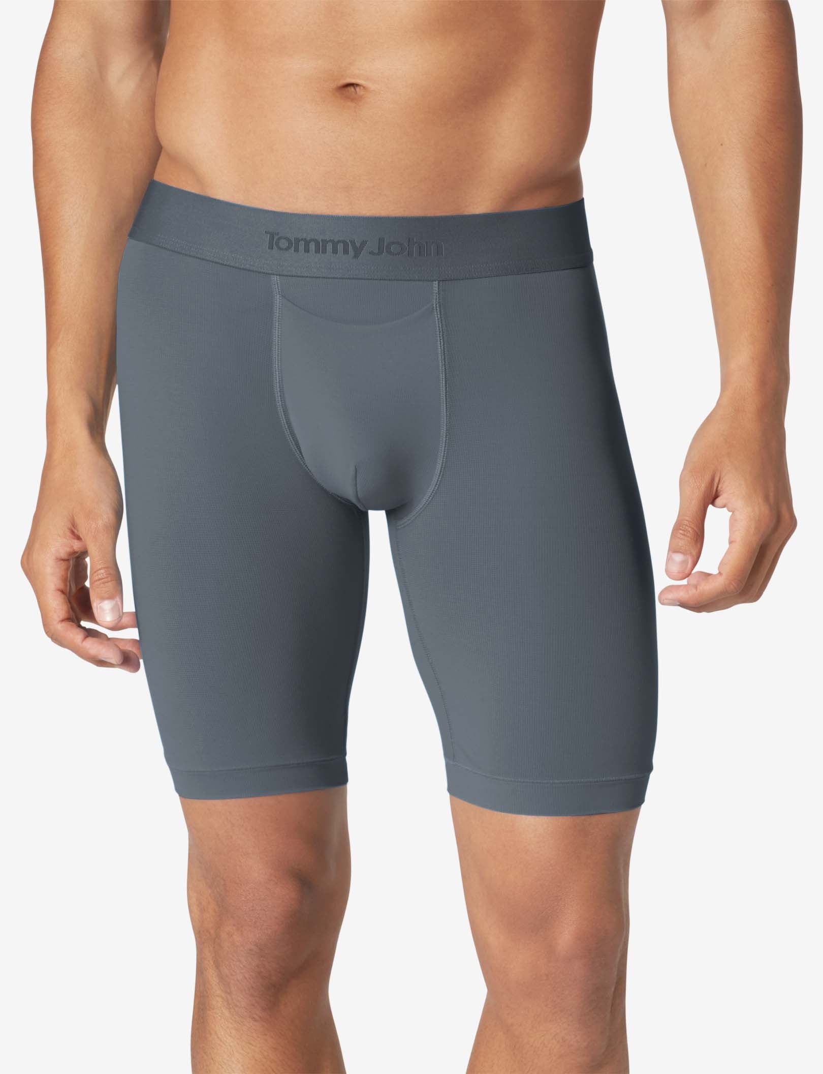 Air Mesh Boxer Brief 8"::Turbulence