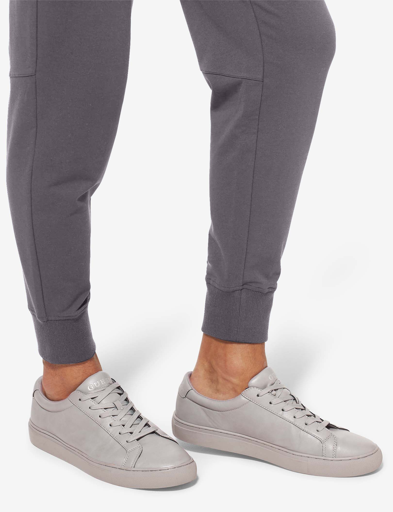 Luxe French Terry Jogger::Asphalt