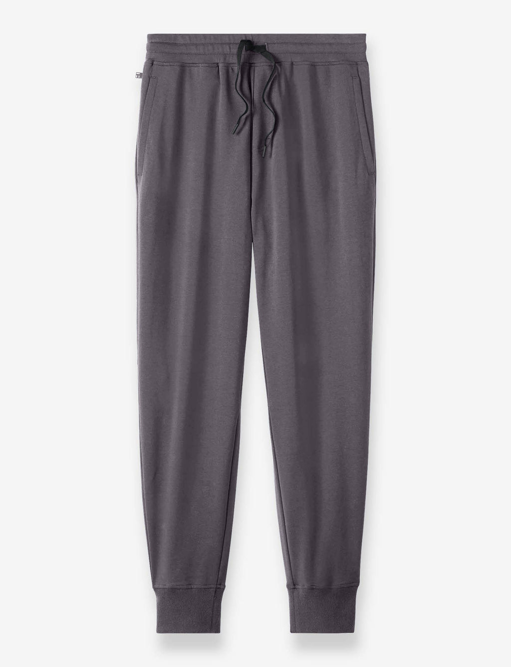 Luxe French Terry Jogger::Asphalt