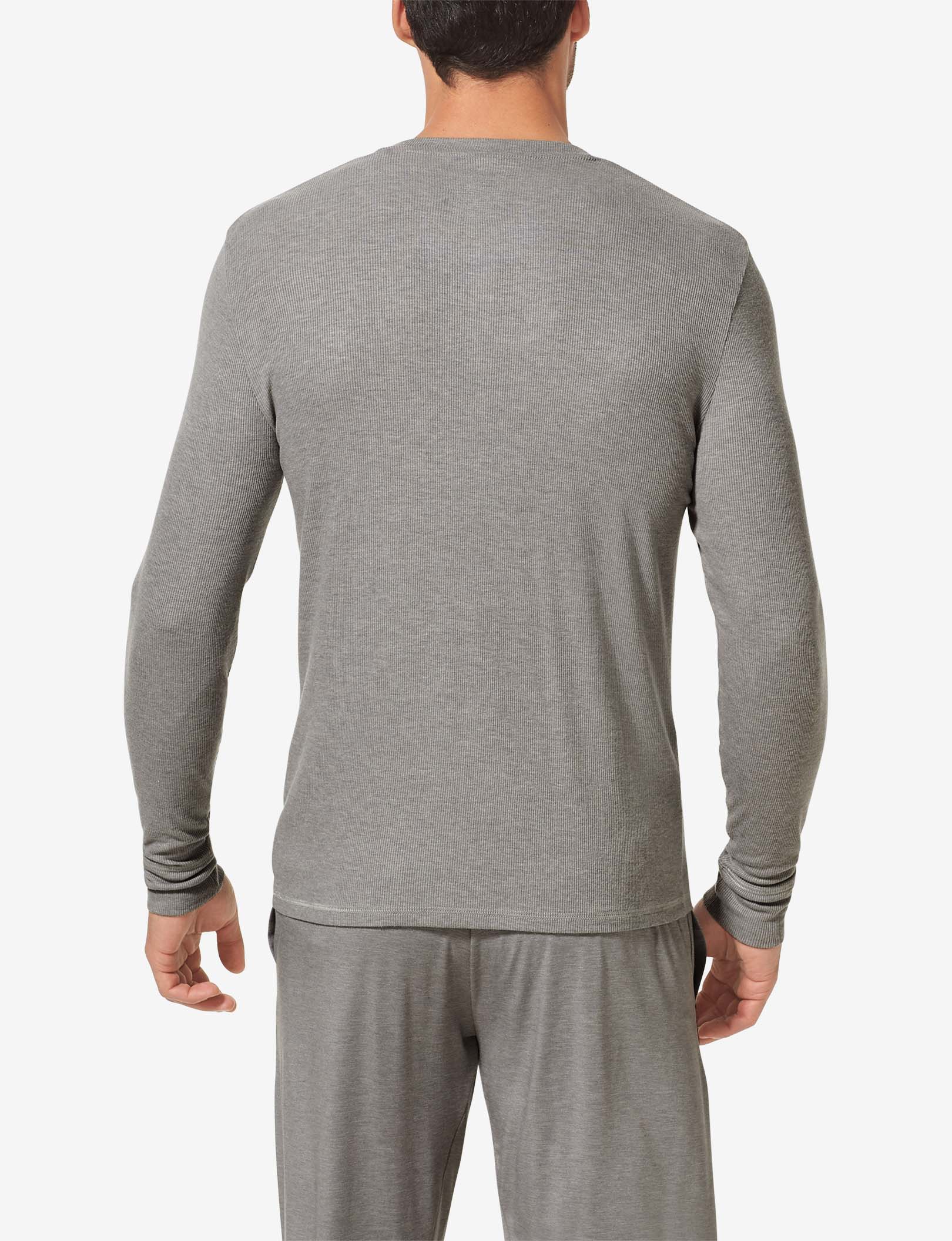 Lounge Henley::Heather Grey