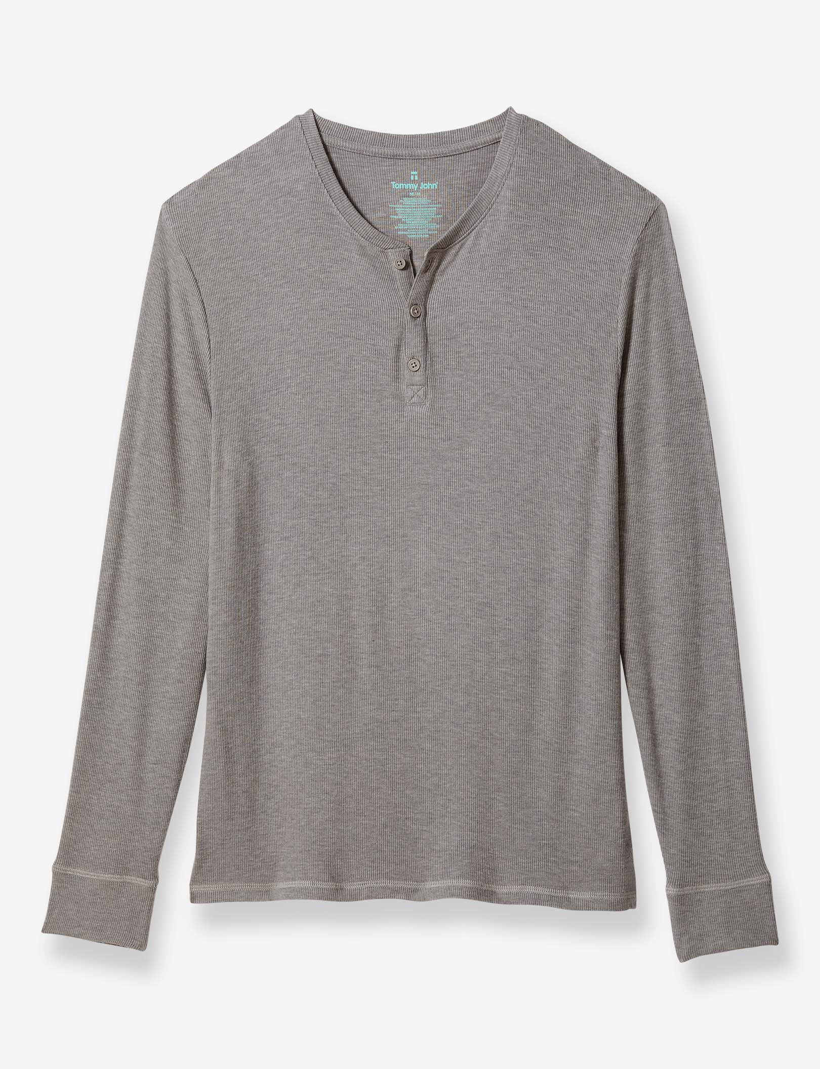 Lounge Henley::Heather Grey