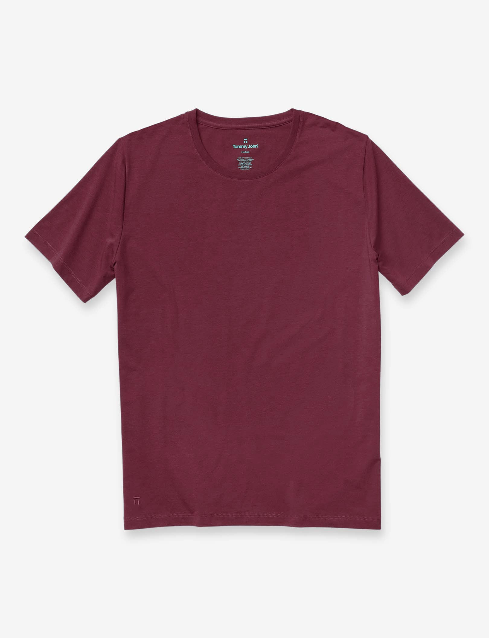 Second Skin Crew Neck Tee::Fig