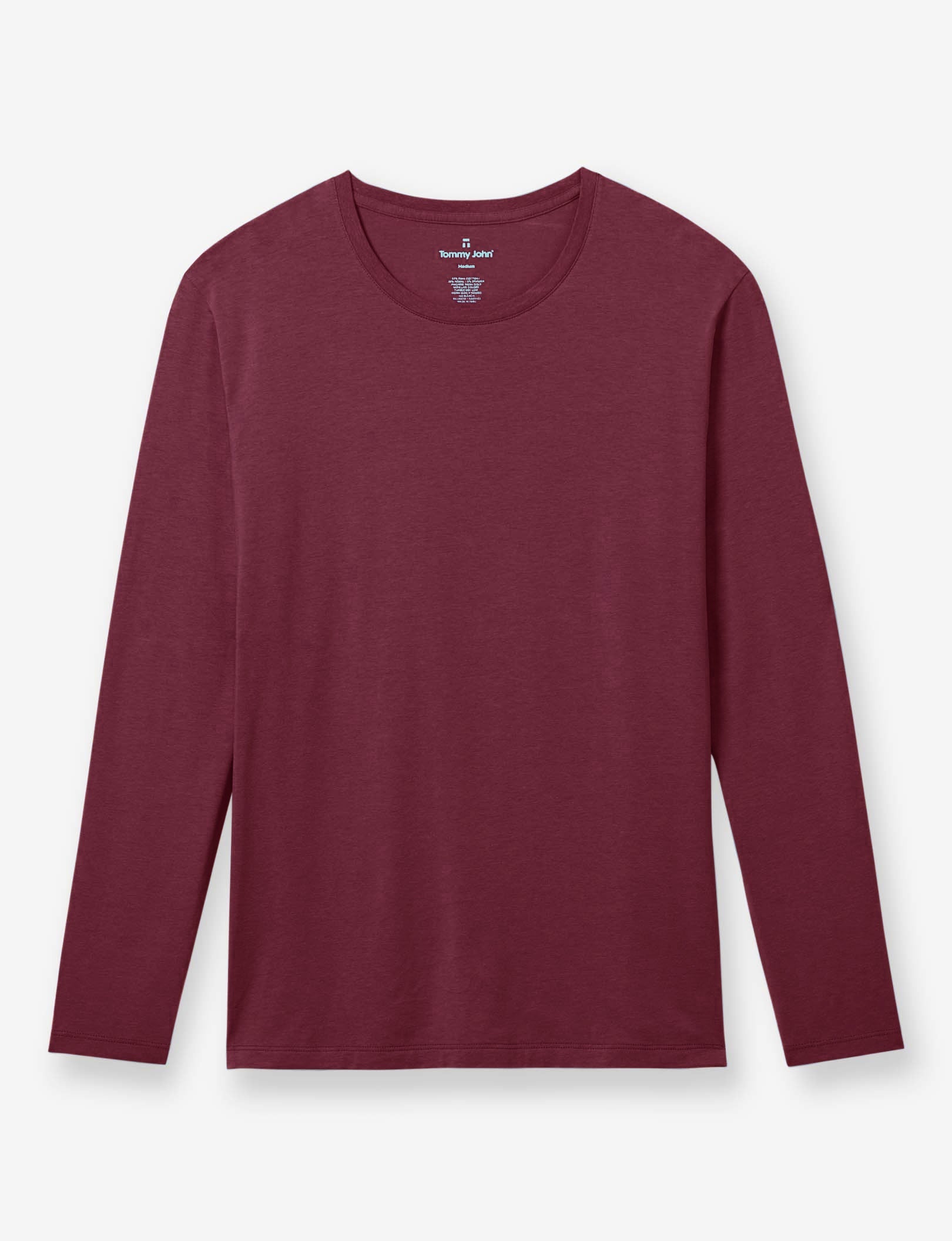 Second Skin Long Sleeve Crew Neck::Fig