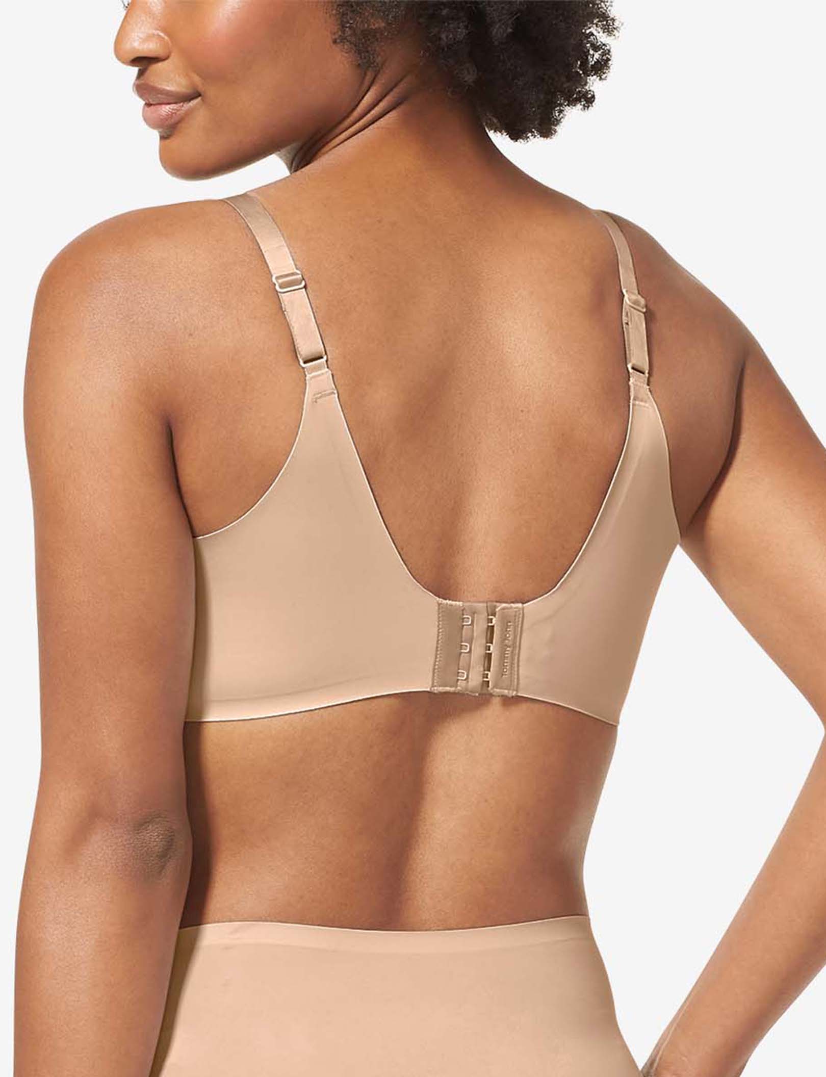 Comfort Smoothing Lightly Lined Wireless Bra::Rugby Tan