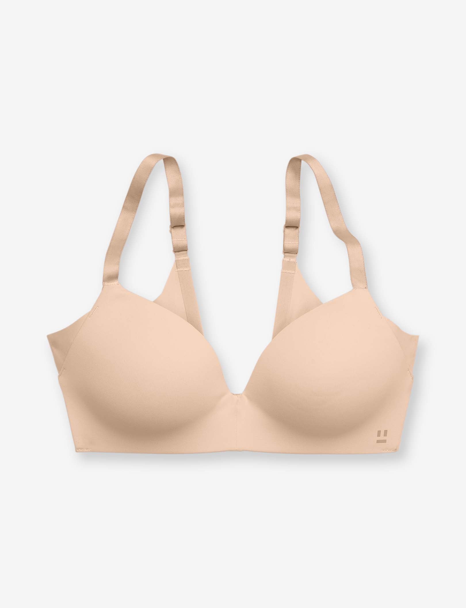 Comfort Smoothing Lightly Lined Wireless Bra::Rugby Tan