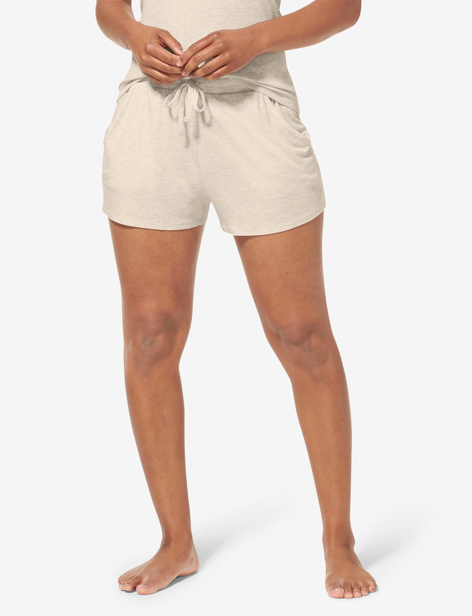 Women's Lounge Short::Oatmeal Heather