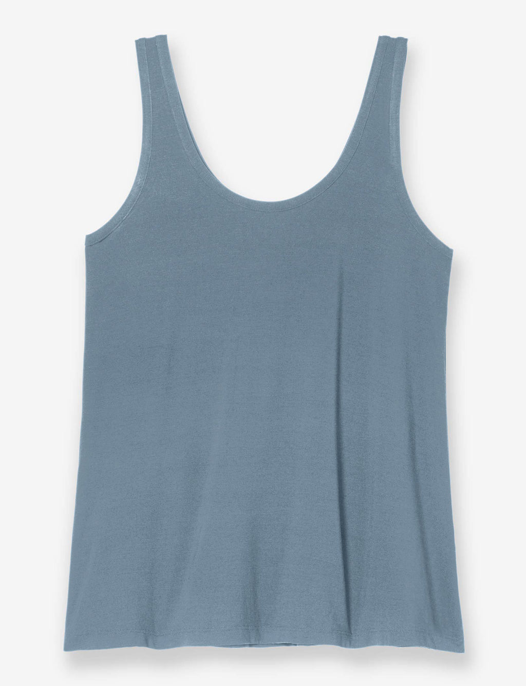 Women's Second Skin Sleep Tank::China Blue