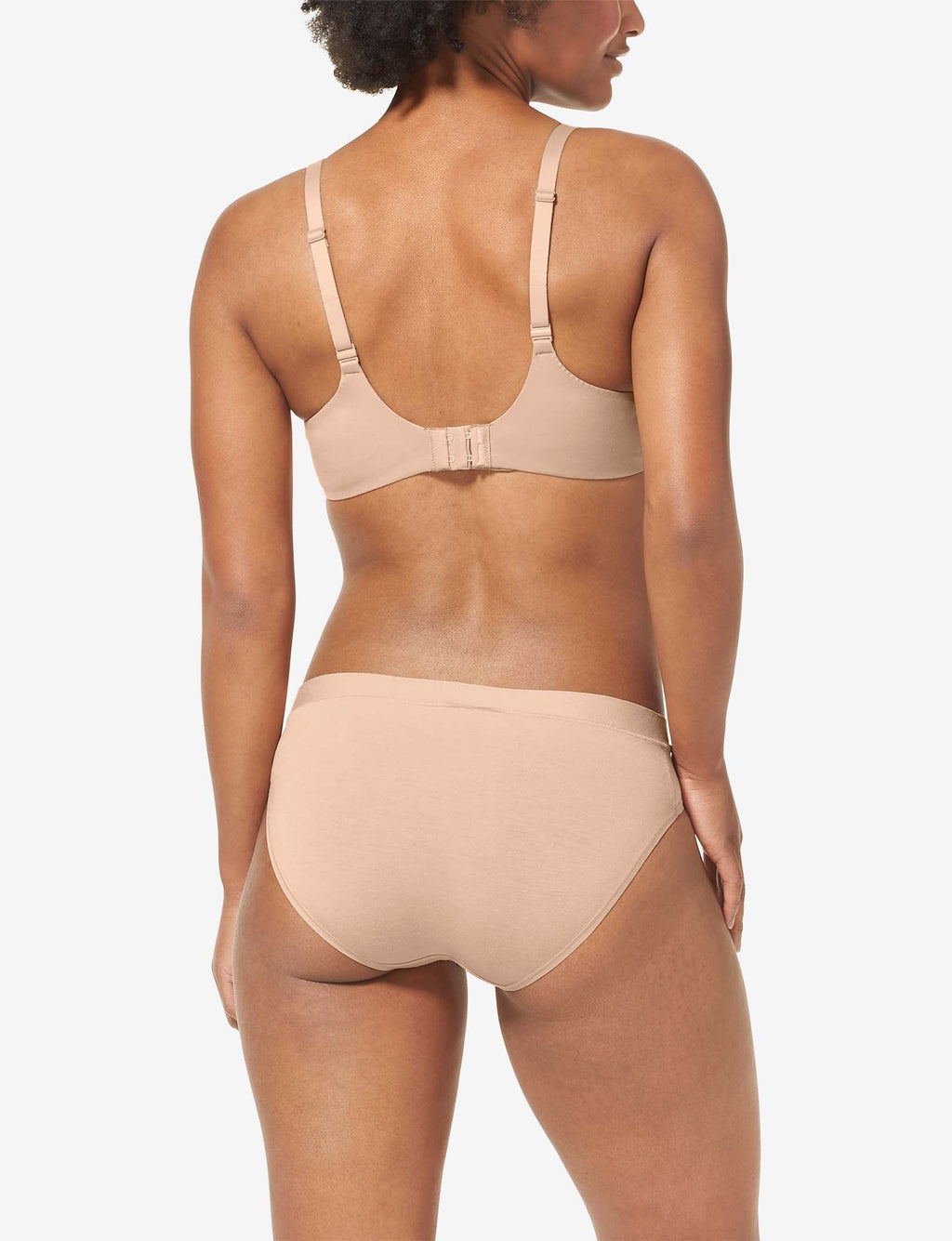Second Skin Lightly Lined Wireless Bra::Maple Sugar