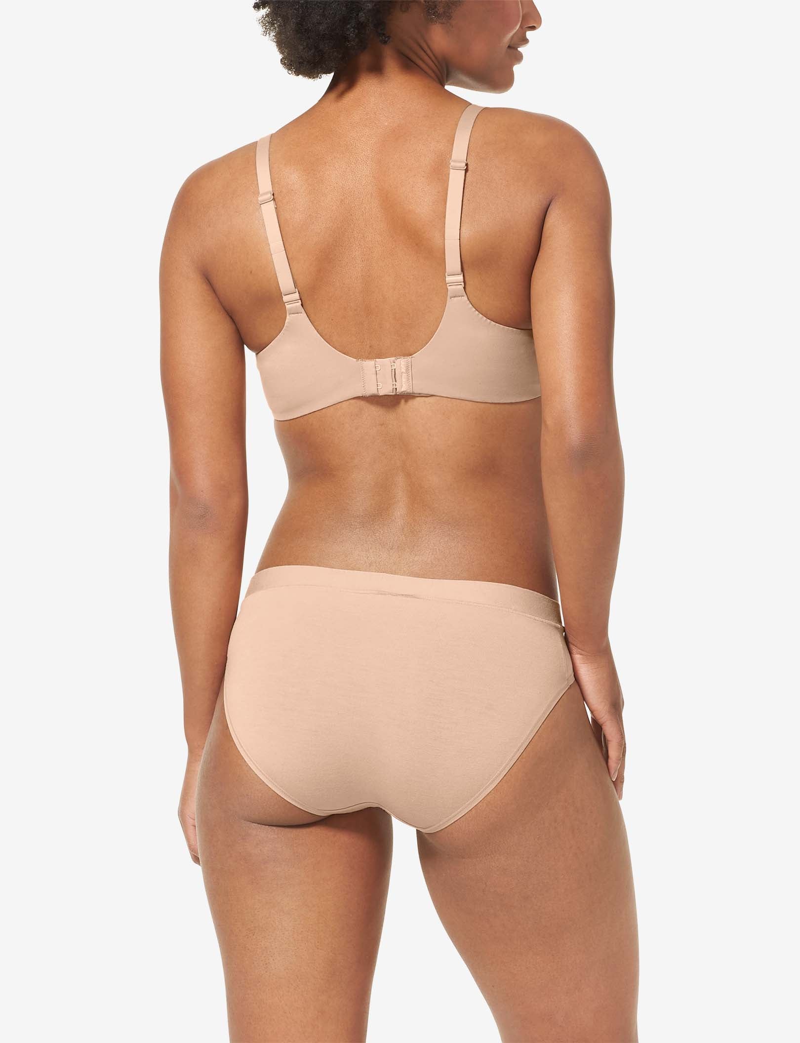 Second Skin Lightly Lined Wireless Bra::Maple Sugar