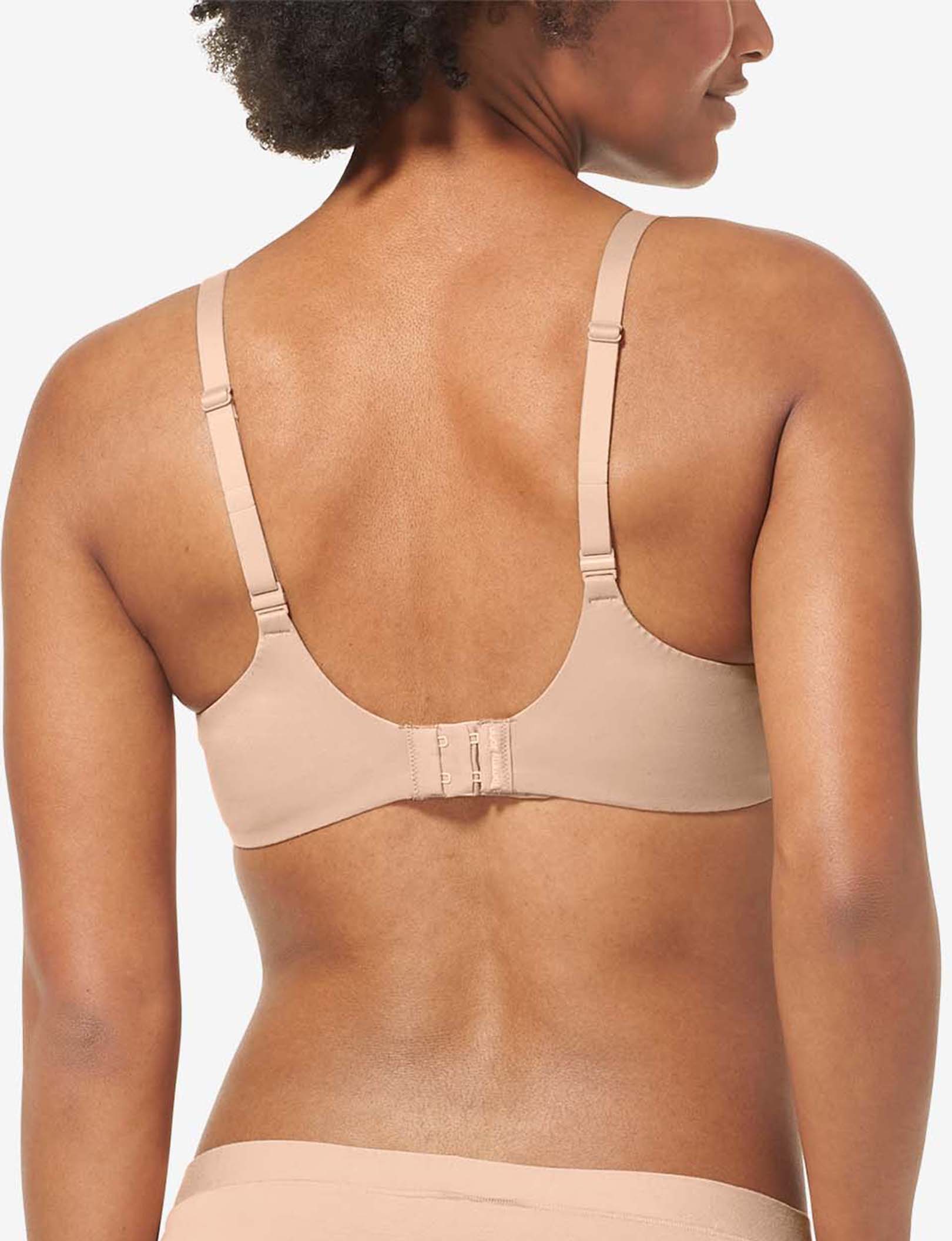 Second Skin Lightly Lined Wireless Bra::Maple Sugar