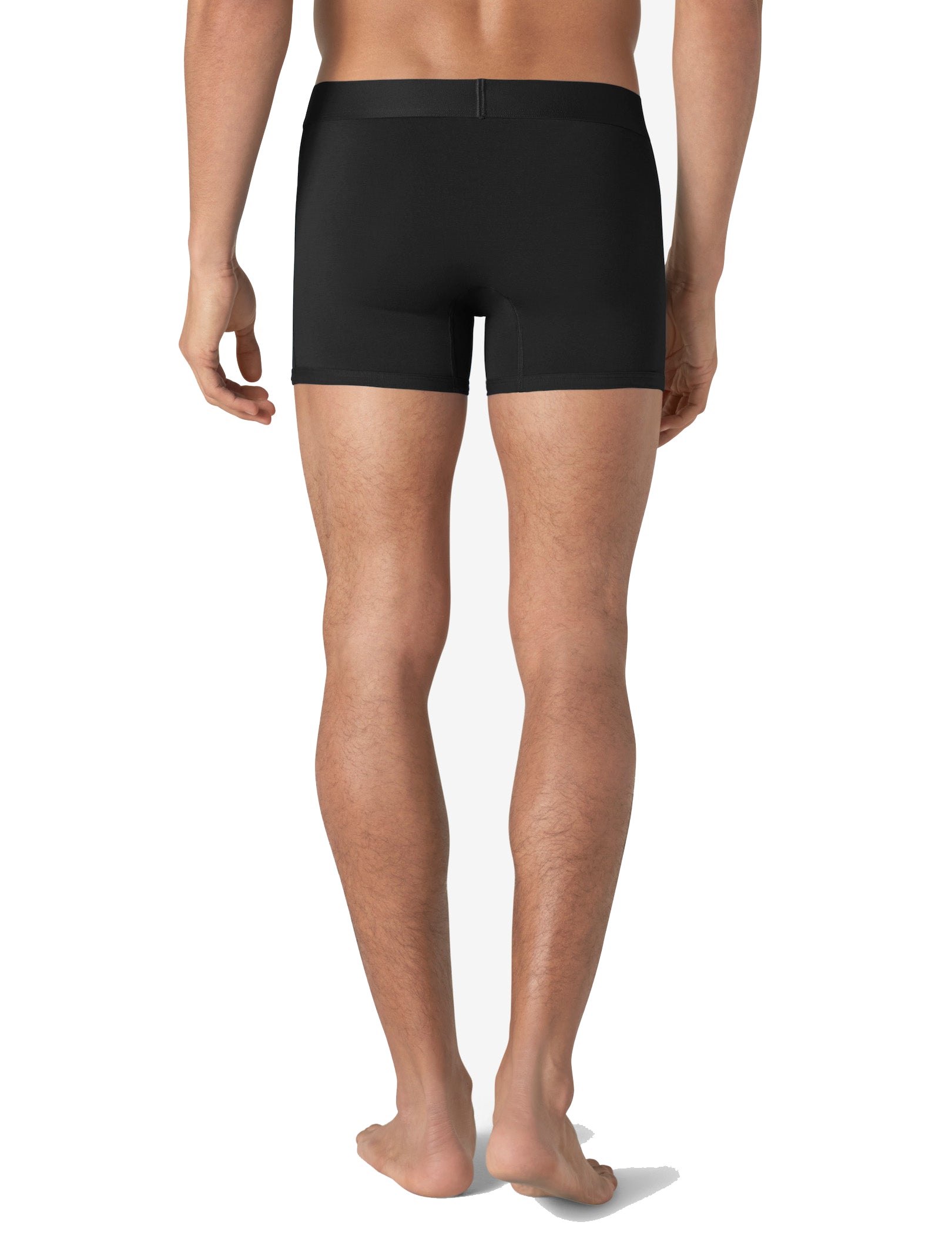 Cool Cotton Trunk 4"::Black