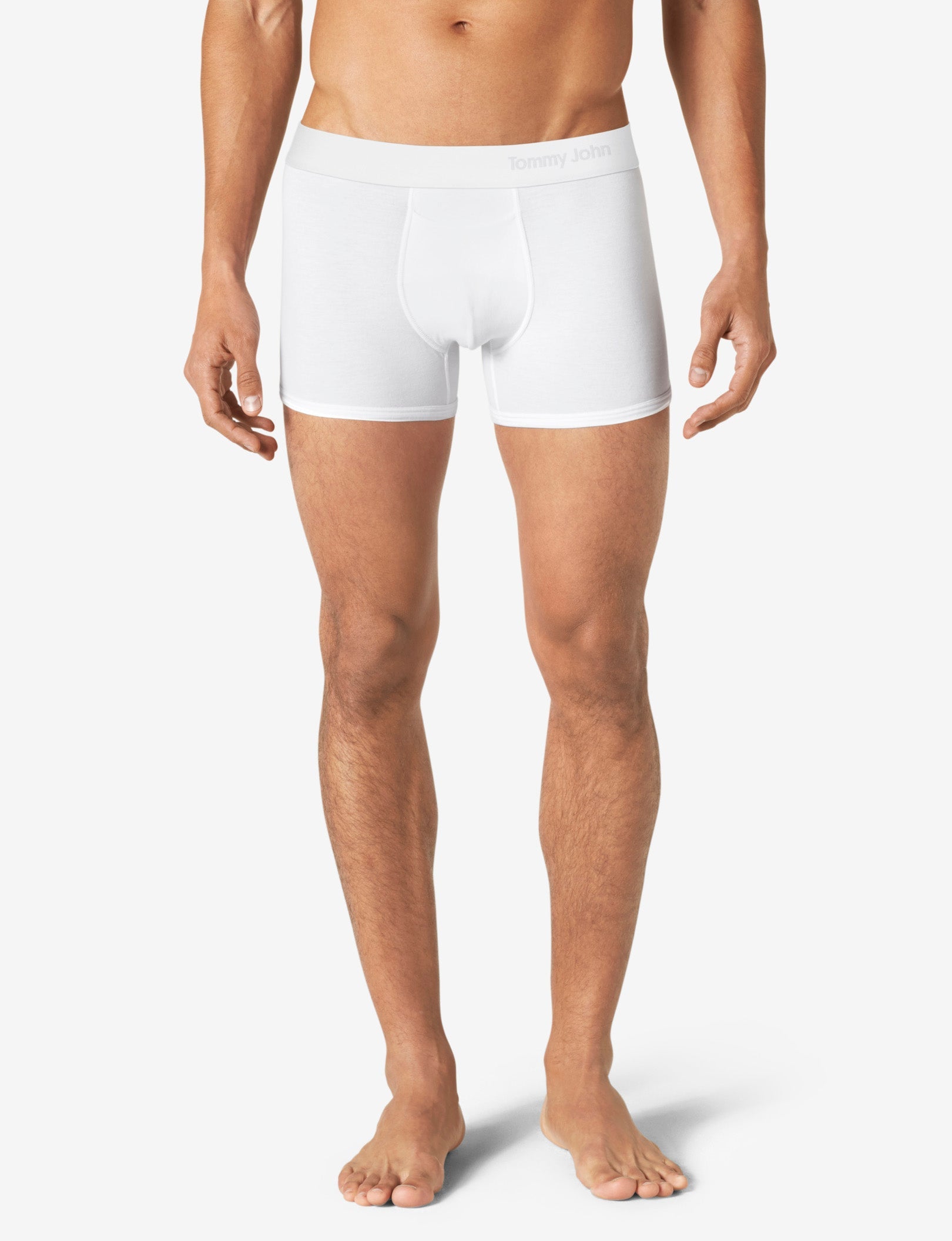 Cool Cotton Trunk 4"::White