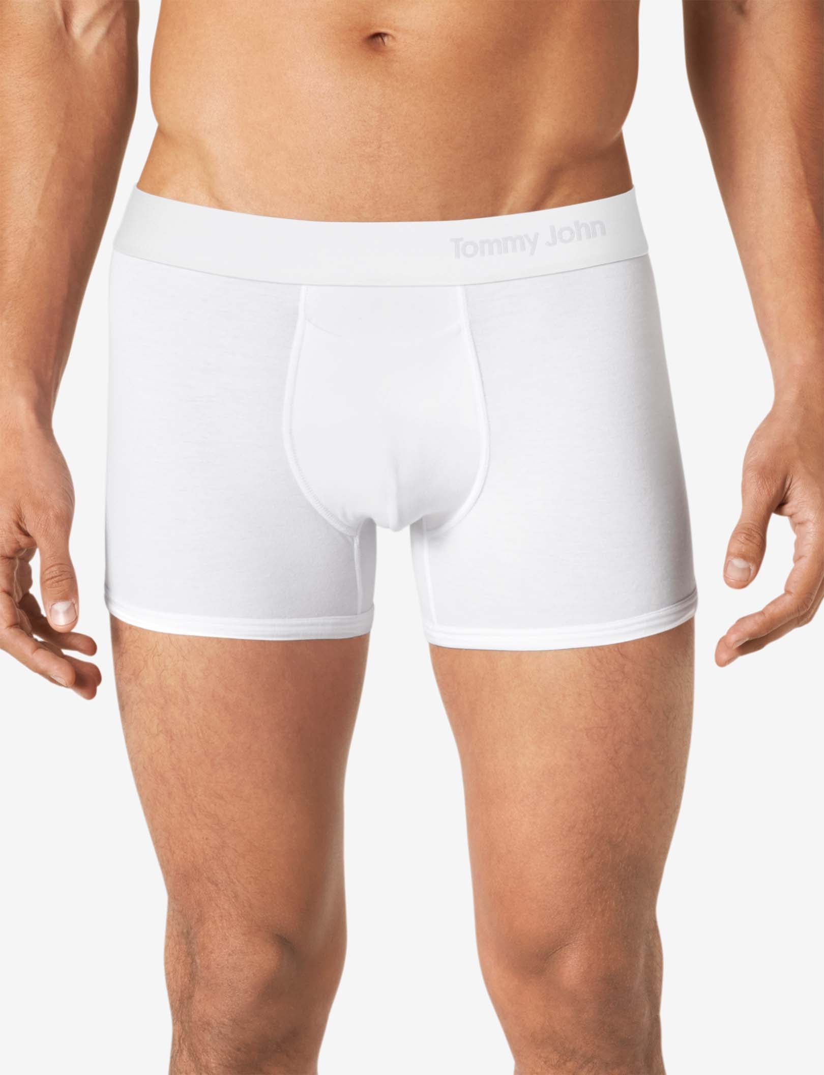 Cool Cotton Trunk 4"::White
