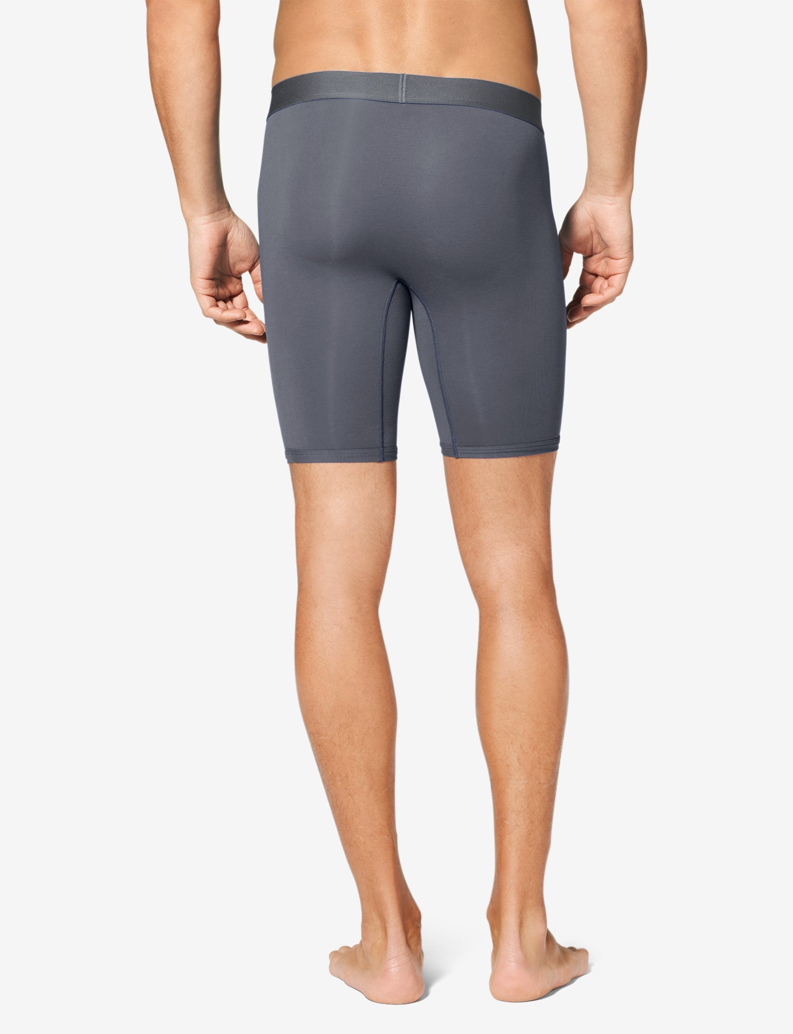 Cool Cotton Boxer Brief 3 Pack::Navy/Iron Grey/Black