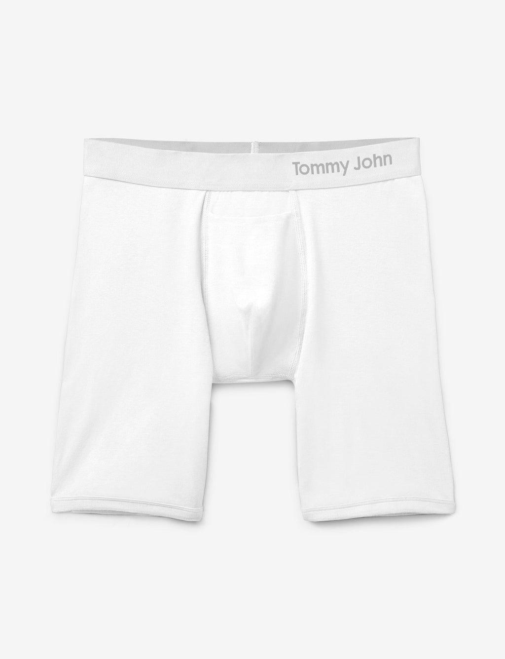 Cool Cotton Boxer Brief 8"::White