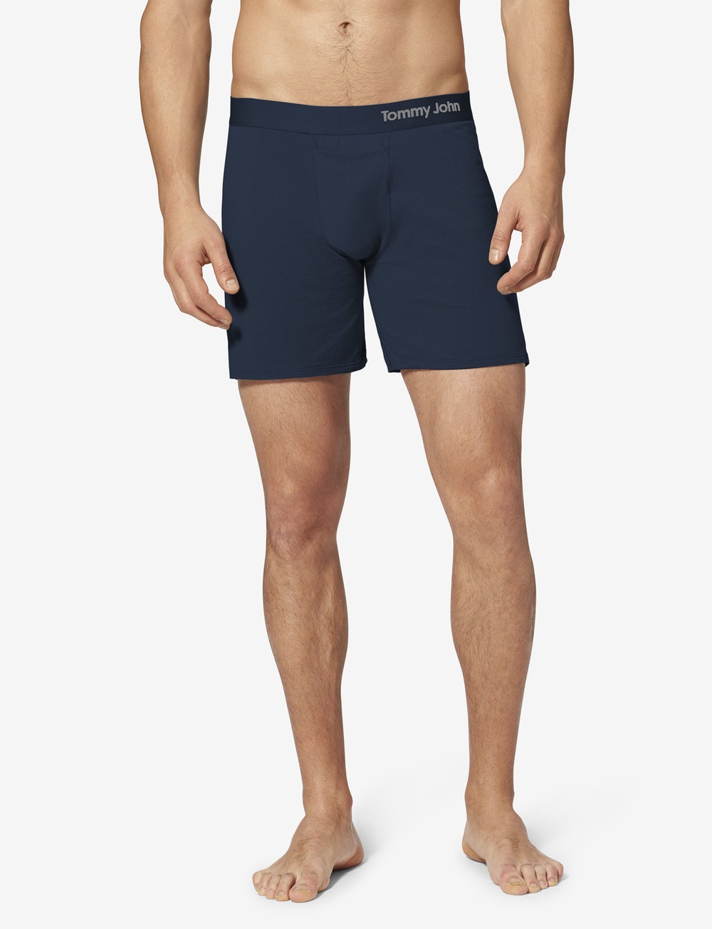 Cool Cotton Relaxed Fit Boxer 6" (6-Pack)::Navy/Iron Grey/Black