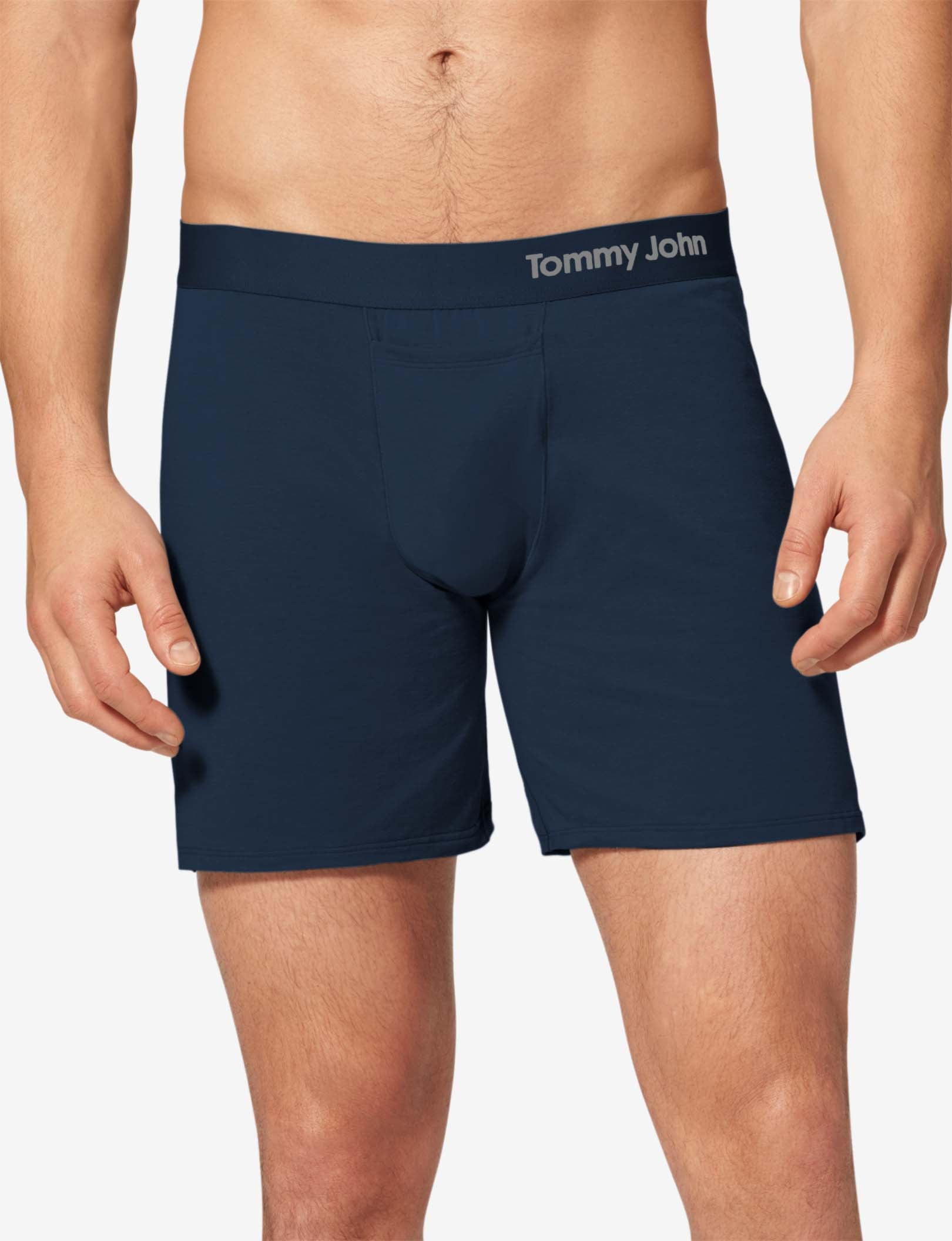 Cool Cotton Relaxed Fit Boxer 6"::Navy