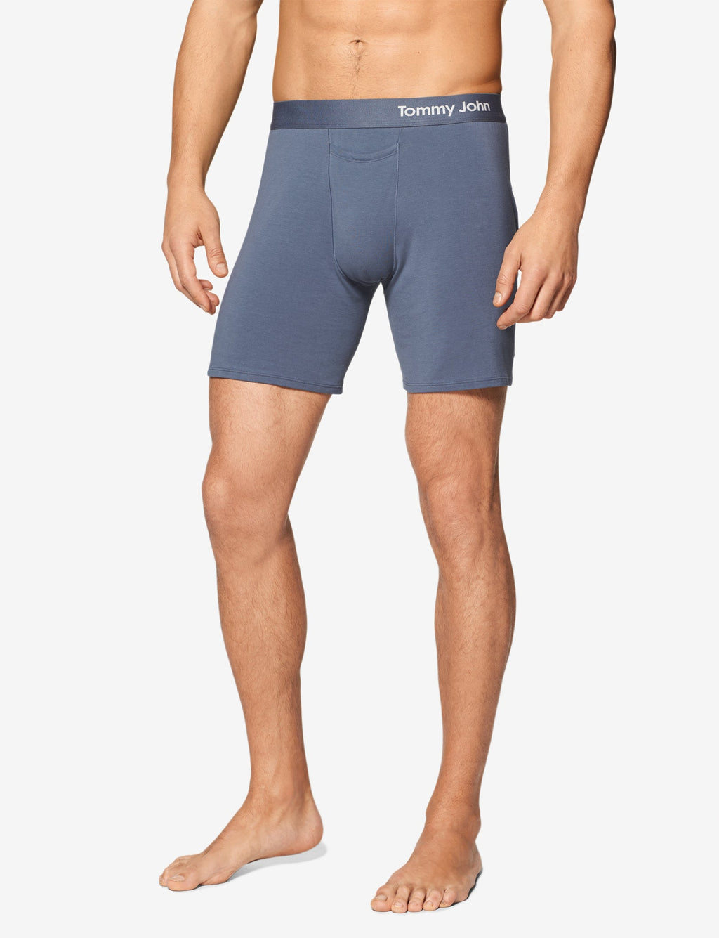 Cool Cotton Relaxed Fit Boxer 6"::Vintage Indigo