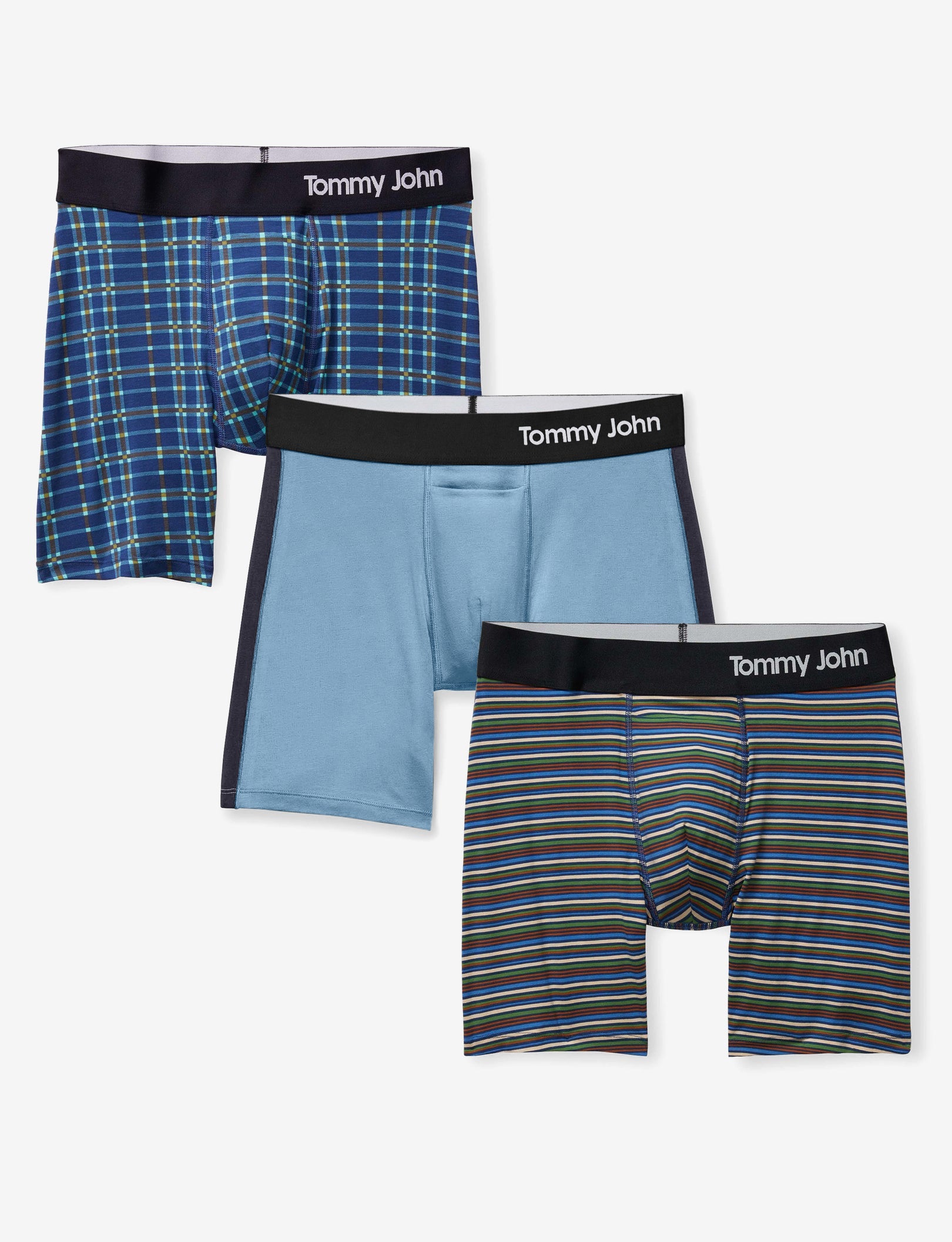 Cool Cotton Mid-Length Boxer Brief 6" (3-Pack)