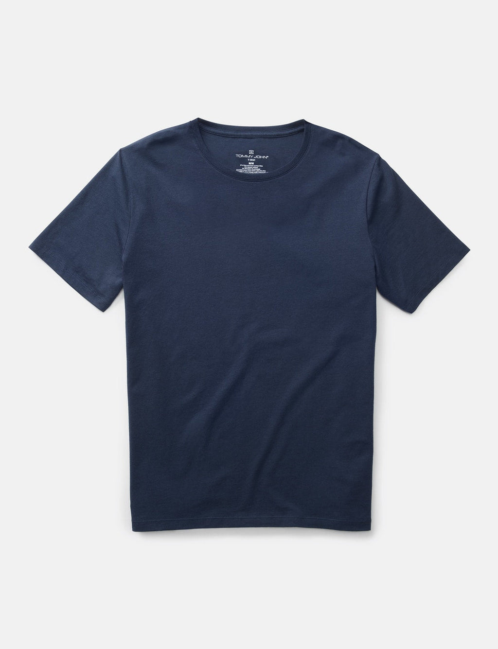 Second Skin Crew Neck Tee::Dress Blues