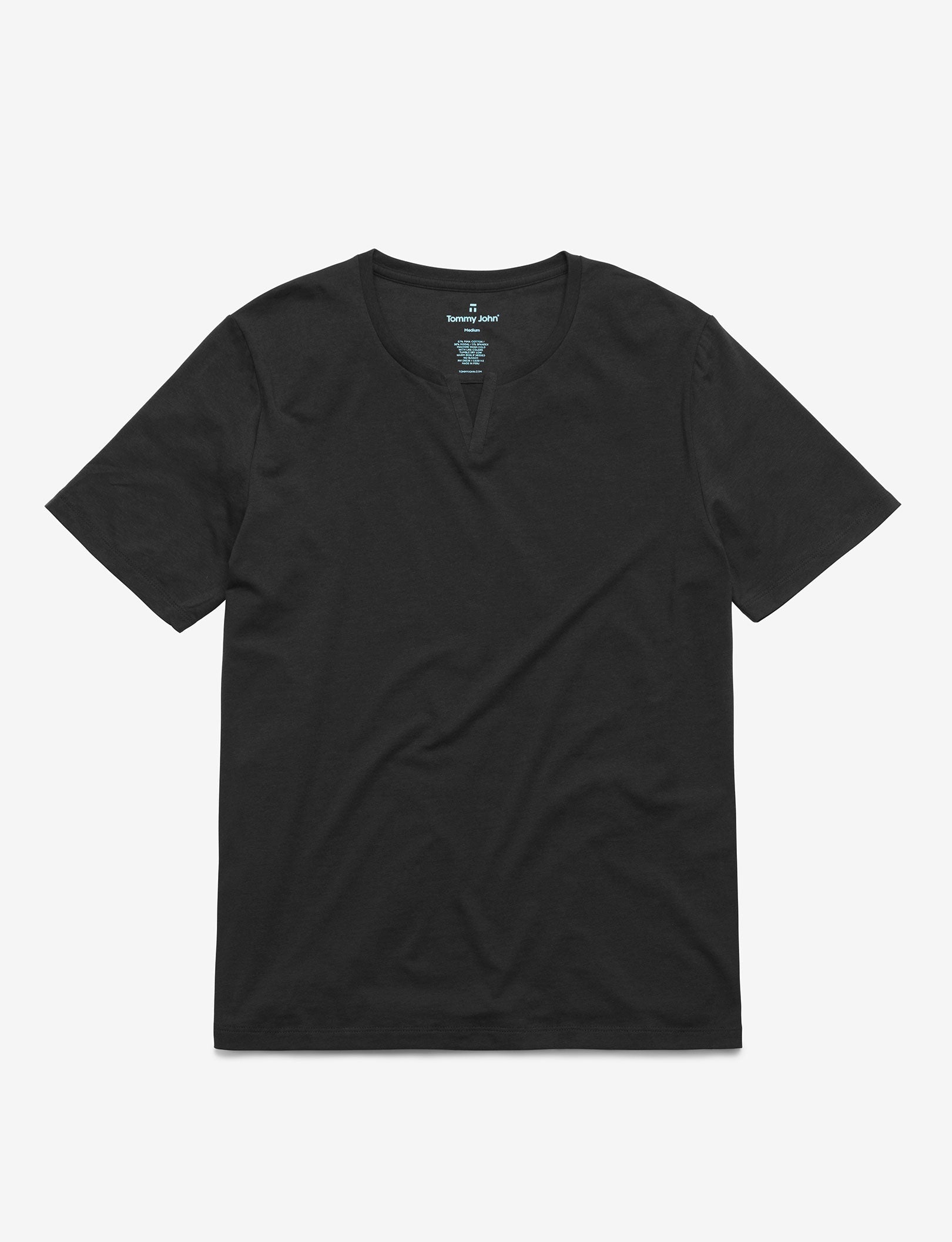 Second Skin Moroccan Tee::Black