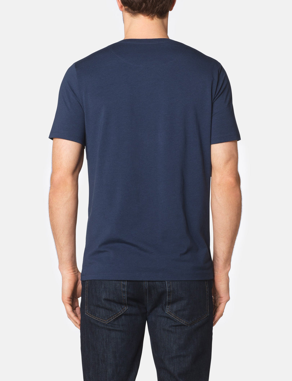 Second Skin Moroccan Tee::Dress Blues