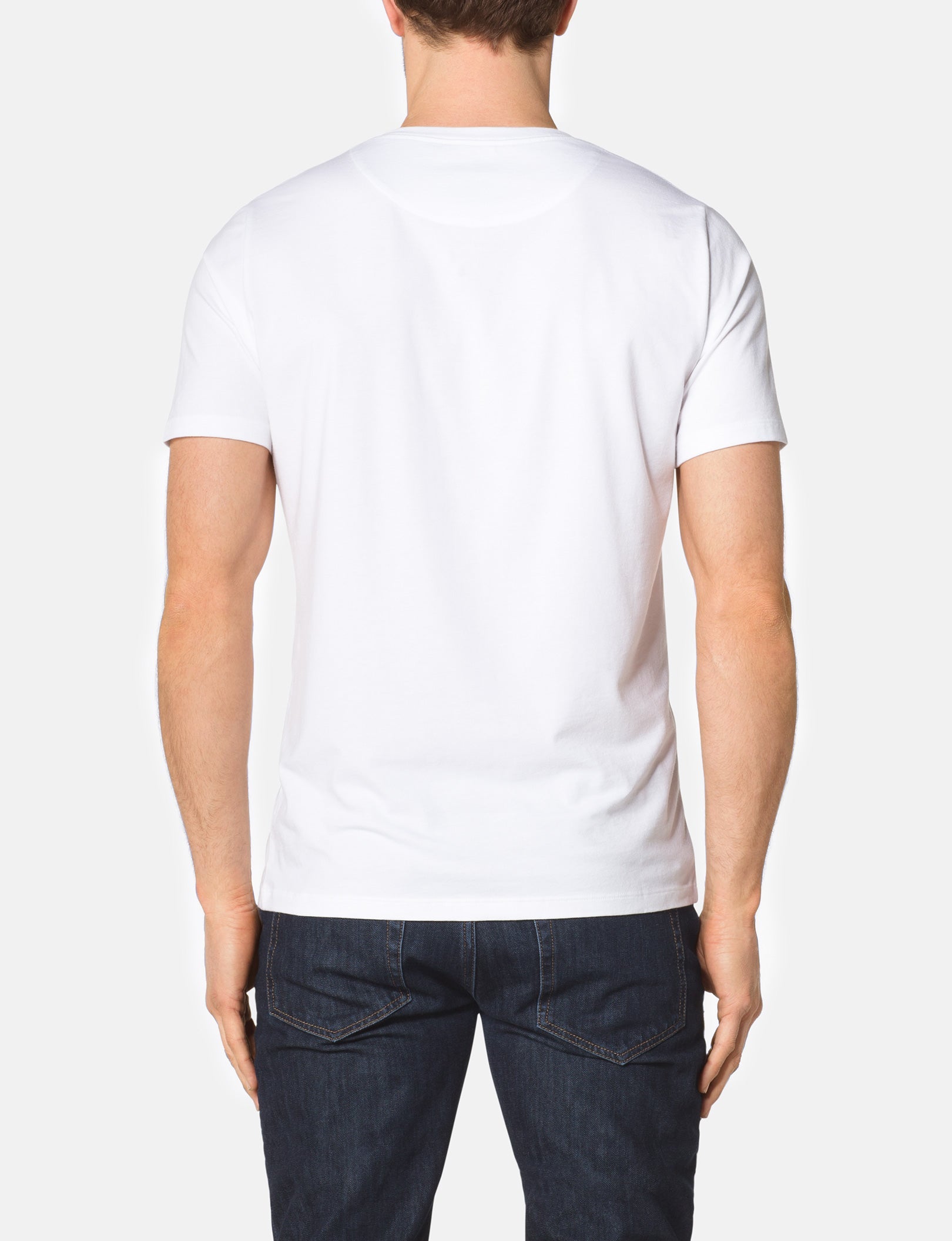 Second Skin Moroccan Tee::White
