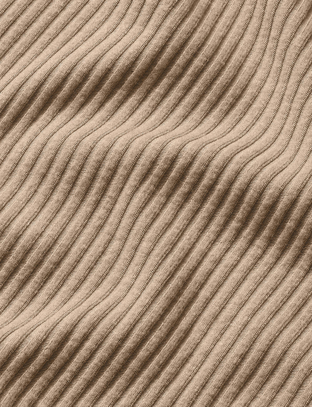 Zen Ribbed Full Zip Hoodie::Phantom