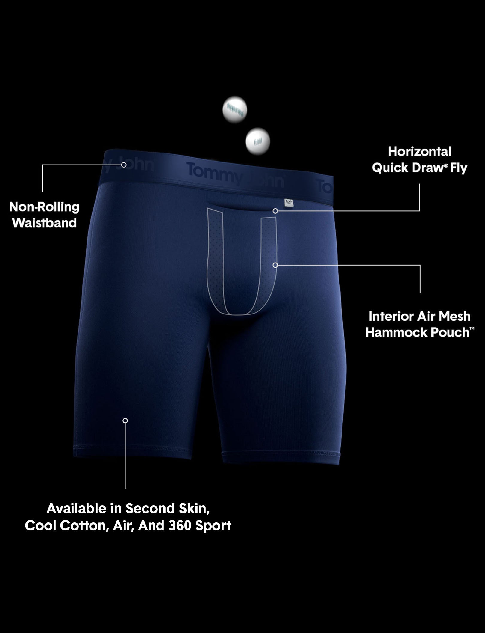 360 Sport Hammock Pouch™ Trunk 4"::Dress Blues