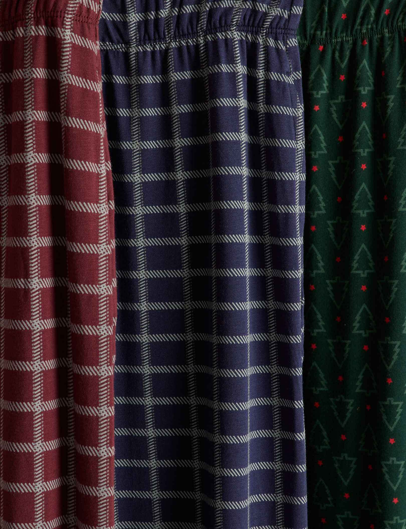 Essential Short Sleeve Tee and Pant Pajama Set::Quarry