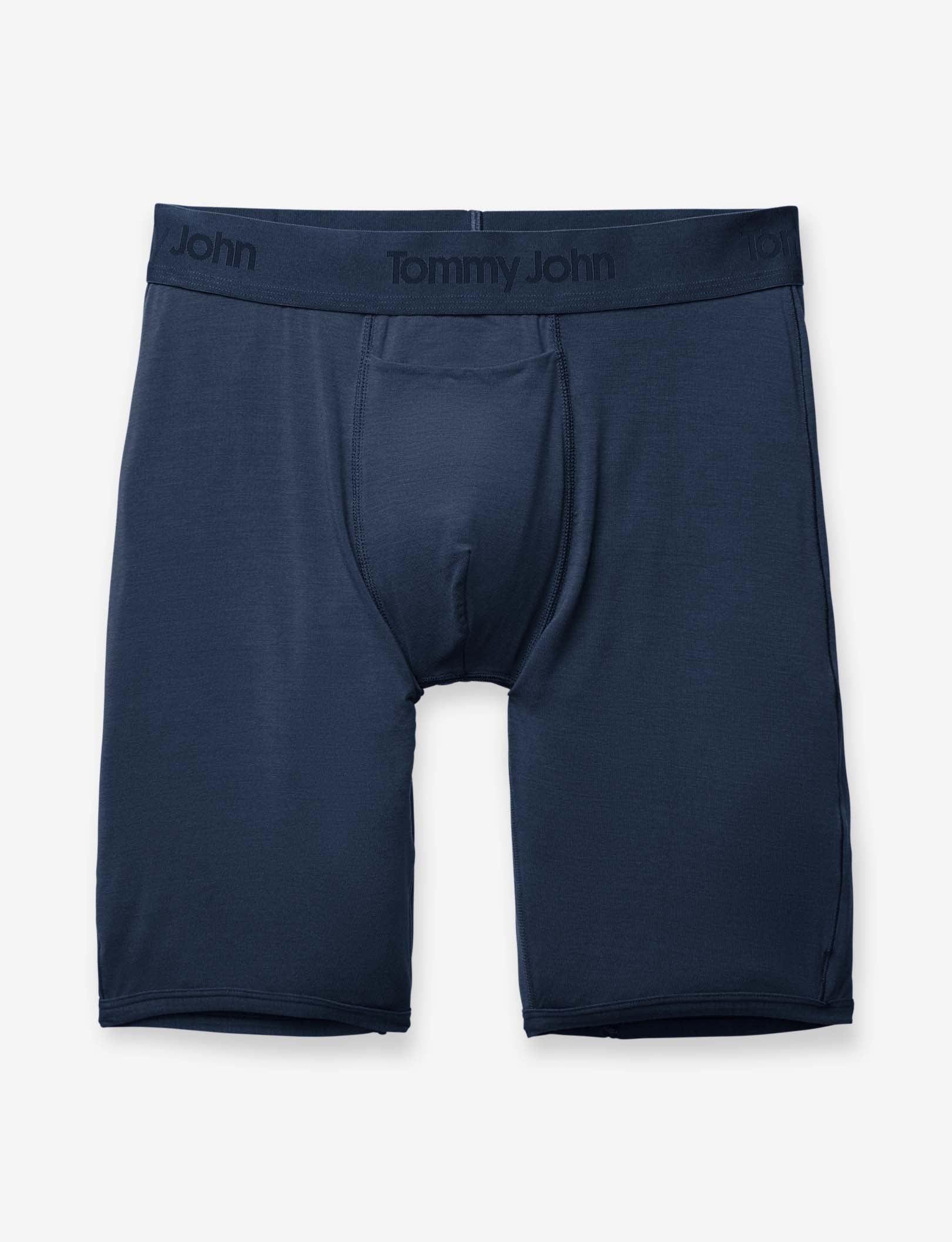 Second Skin Boxer Brief 6 Pack::Dress Blues/Turbulence Grey/Black