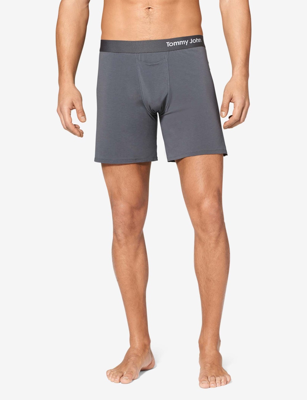 Cool Cotton Relaxed Fit Boxer 6" (6-Pack)::Navy/Iron Grey/Black