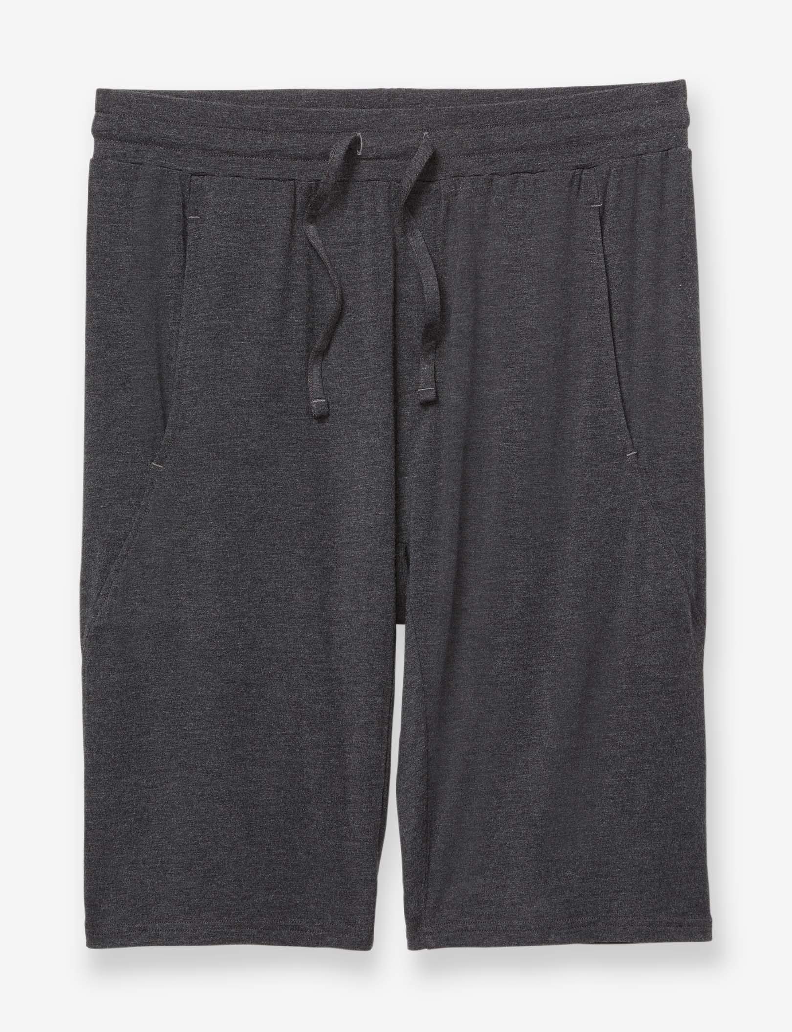 Lounge Short::Charcoal Heather