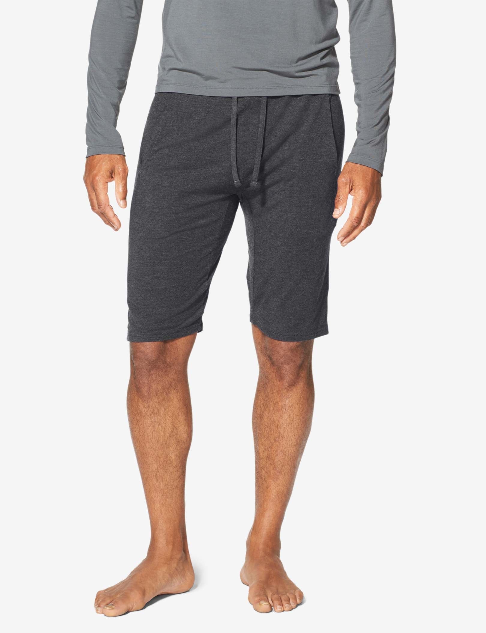 Lounge Short::Charcoal Heather