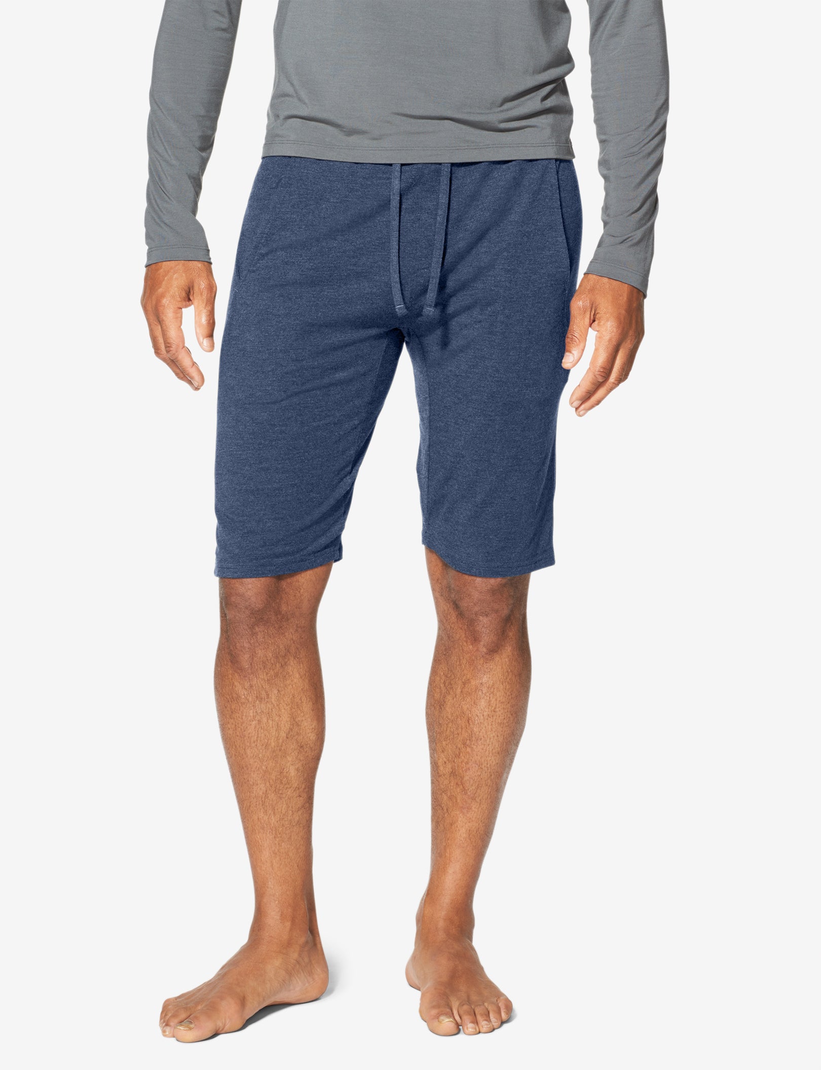 Lounge Short::Dress Blues Heather